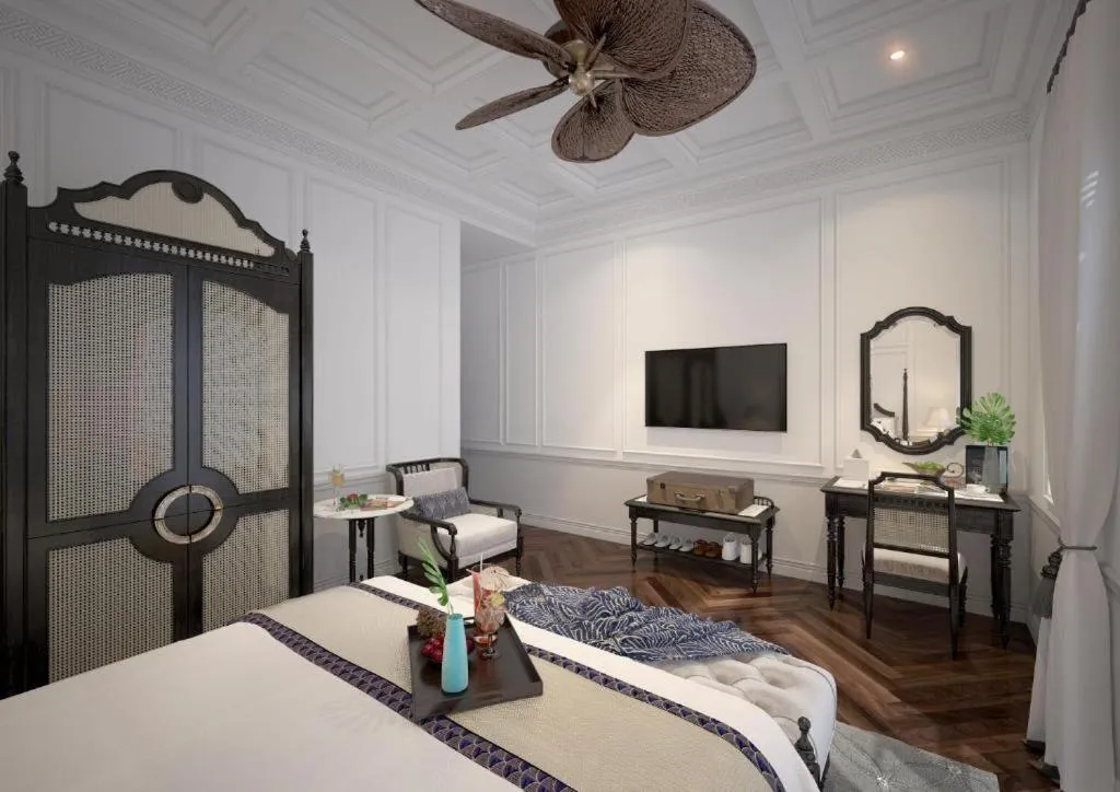 Bed in Hanoi Graceful Hotel and Travel