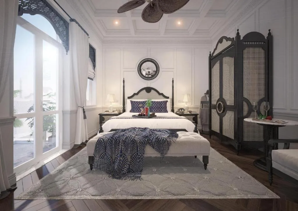 Bed in Hanoi Graceful Hotel and Travel