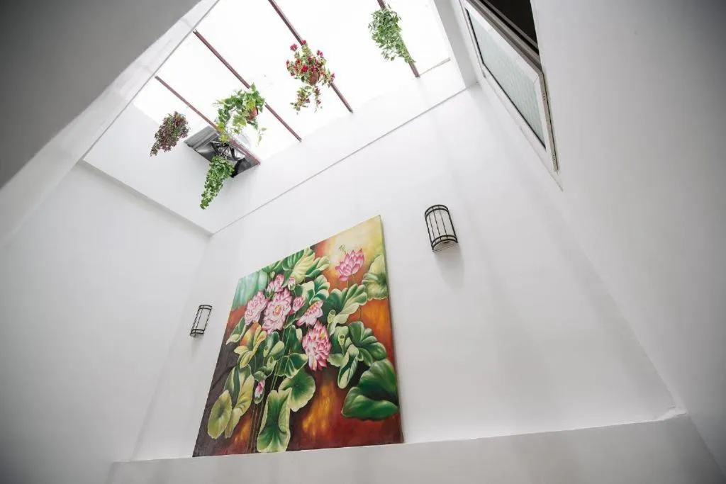 Decorative detail in Hanoi Graceful Hotel and Travel