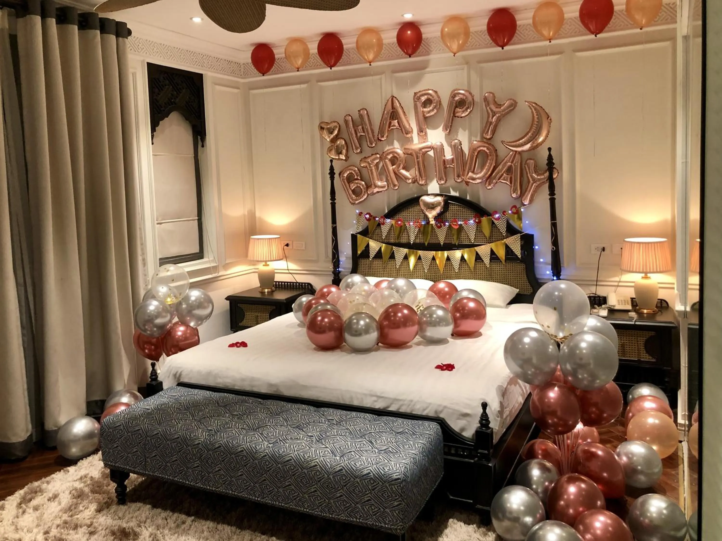 Photo of the whole room, Bed in Hanoi Graceful Hotel and Travel