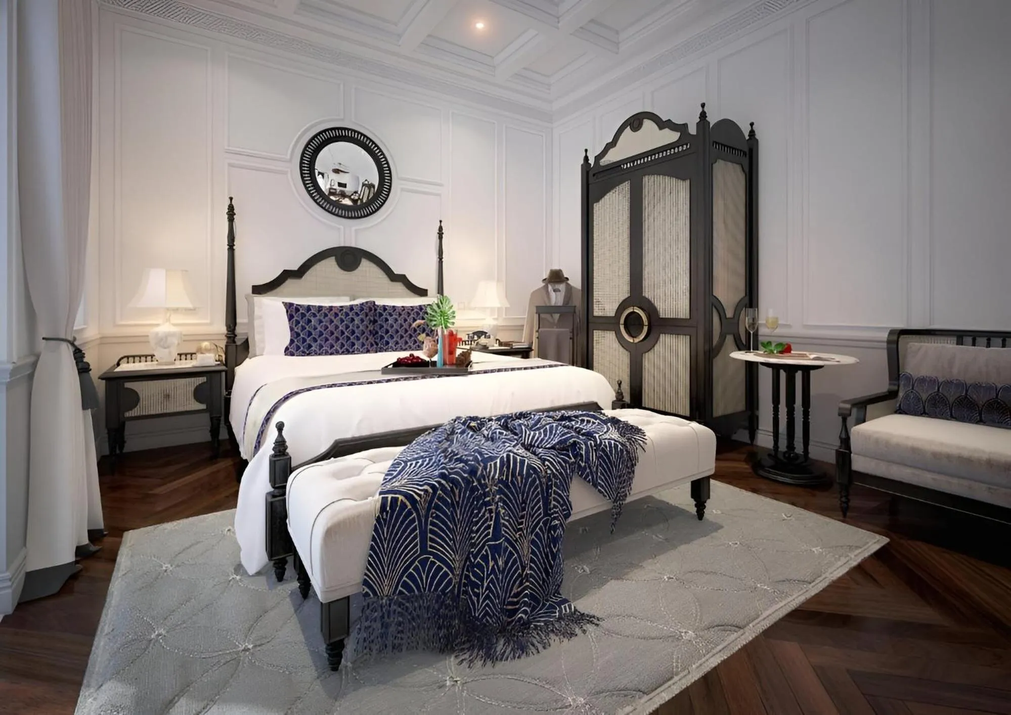 Bed in Hanoi Graceful Hotel and Travel