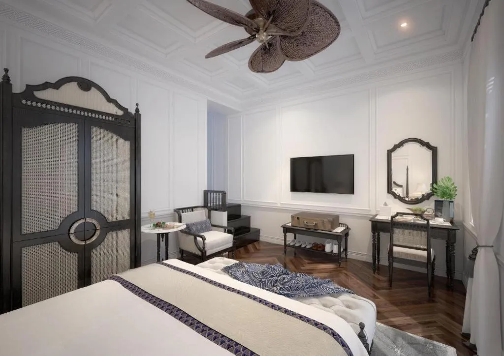 Bed in Hanoi Graceful Hotel and Travel