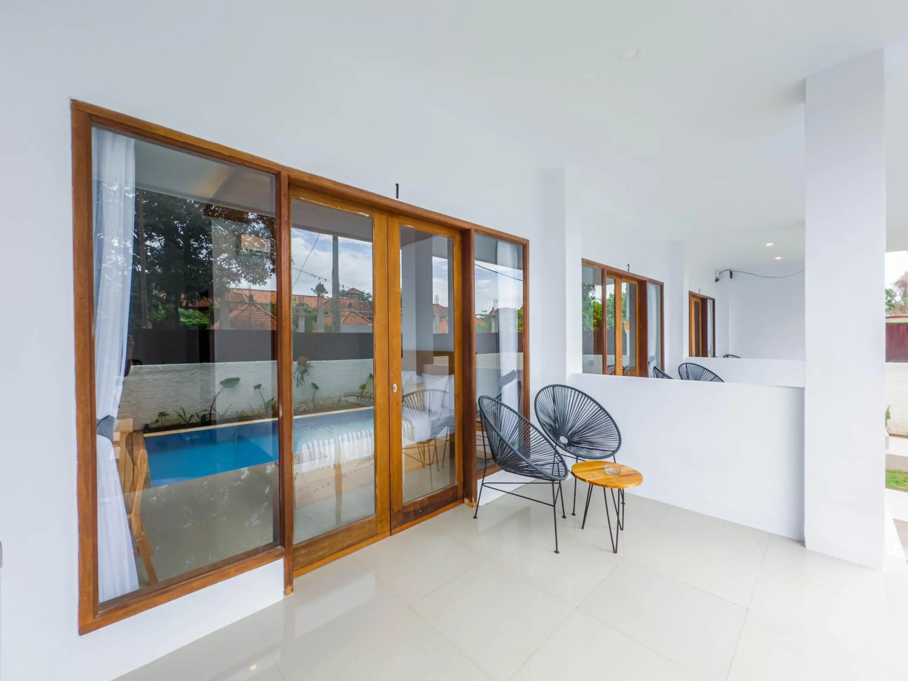 Patio in Vitasha Supala Ubud - Ubud Center prime location