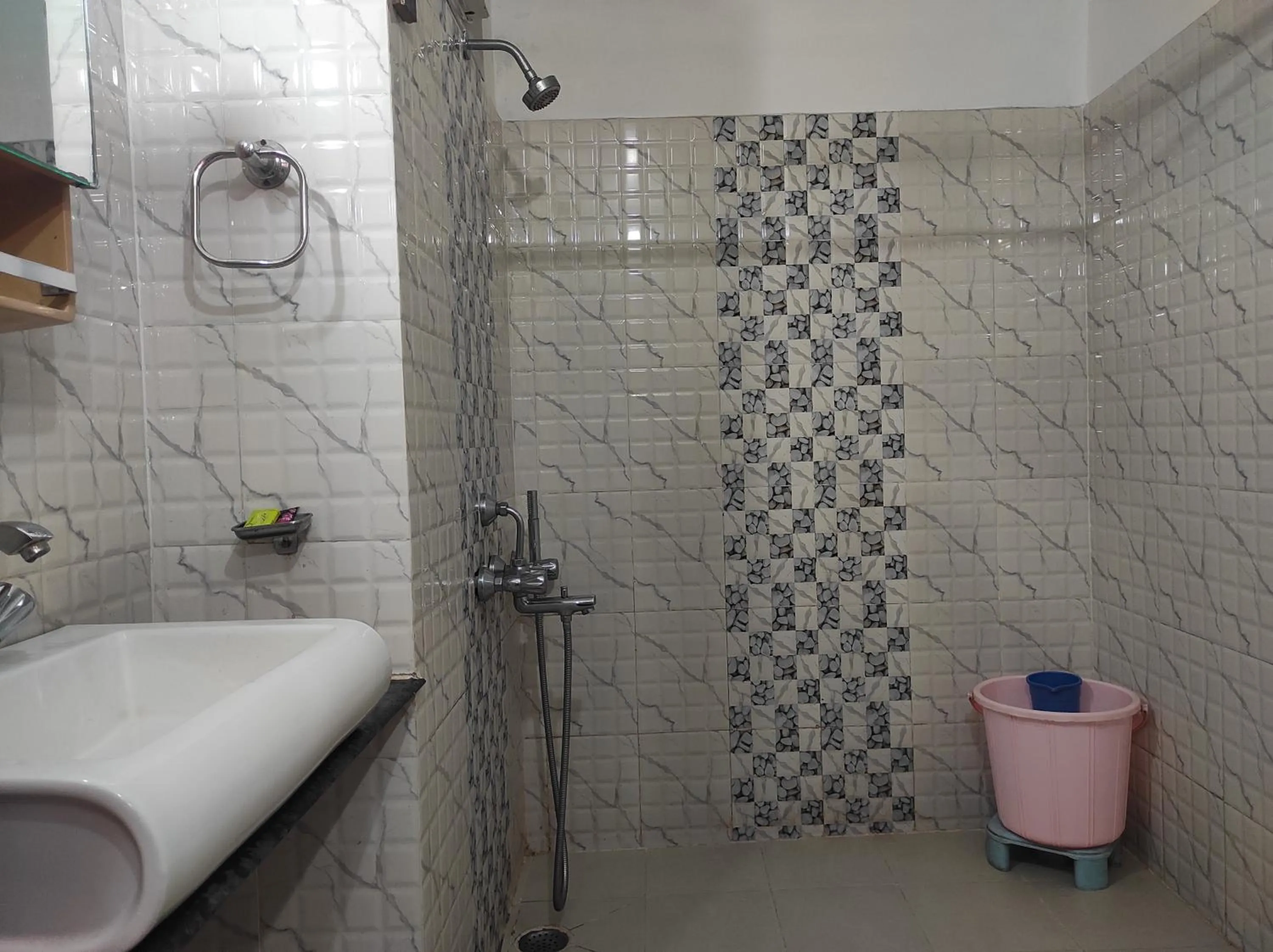 Shower in Hotel Sanjivani Heritage Top Best Budget Hotels in Dibrugarh, Assam