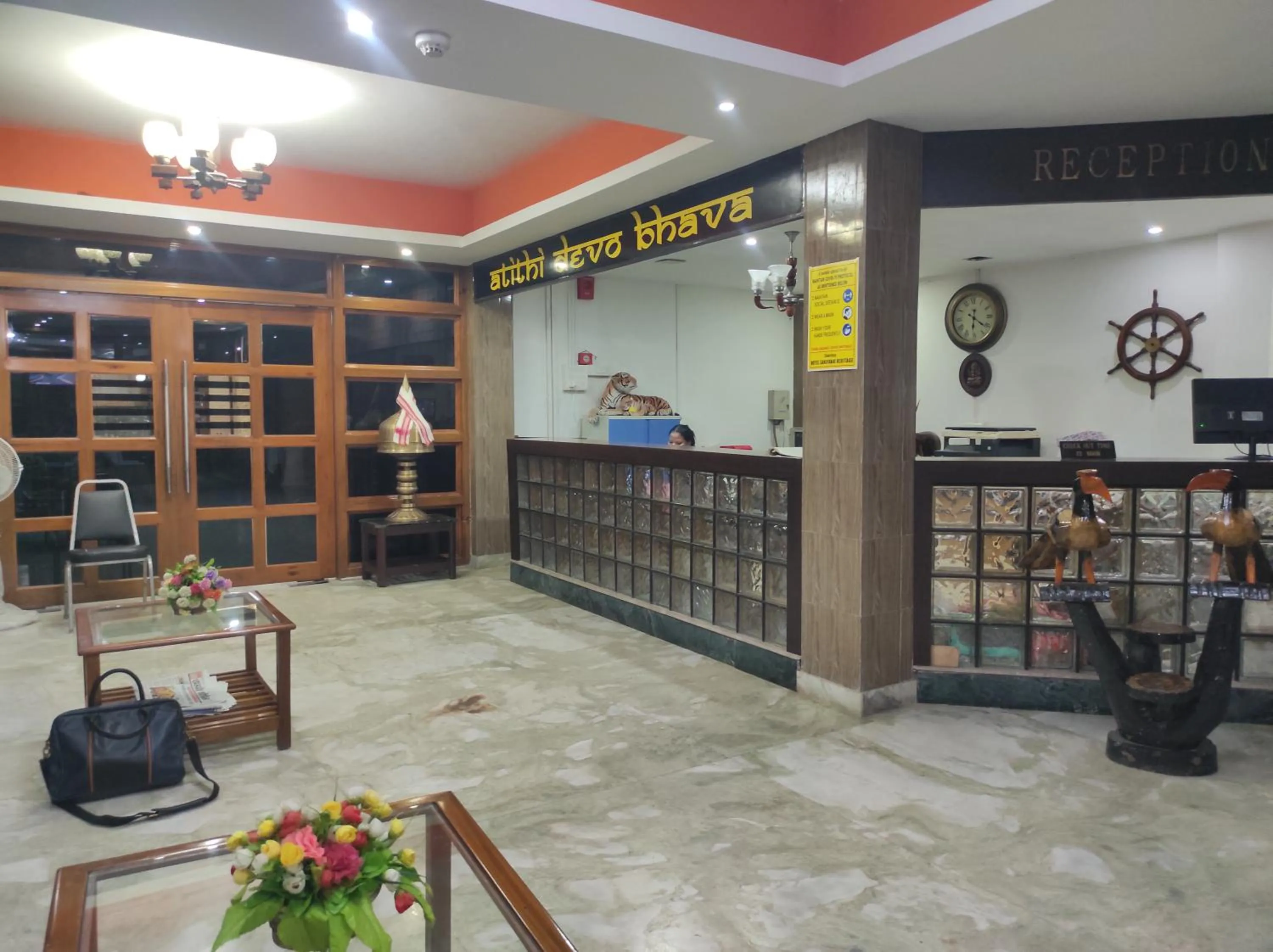 Lobby or reception in Hotel Sanjivani Heritage Top Best Budget Hotels in Dibrugarh, Assam