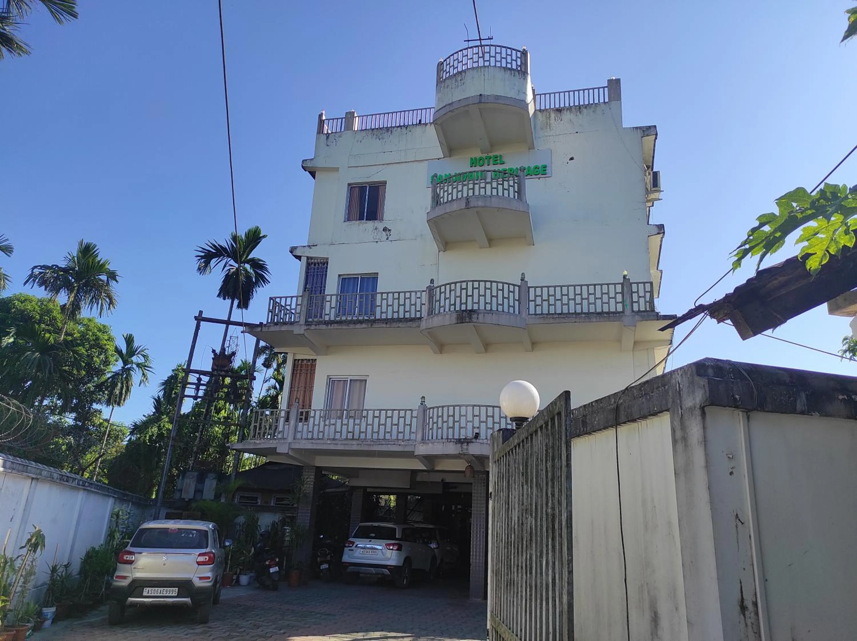 Property building in Hotel Sanjivani Heritage Top Best Budget Hotels in Dibrugarh, Assam