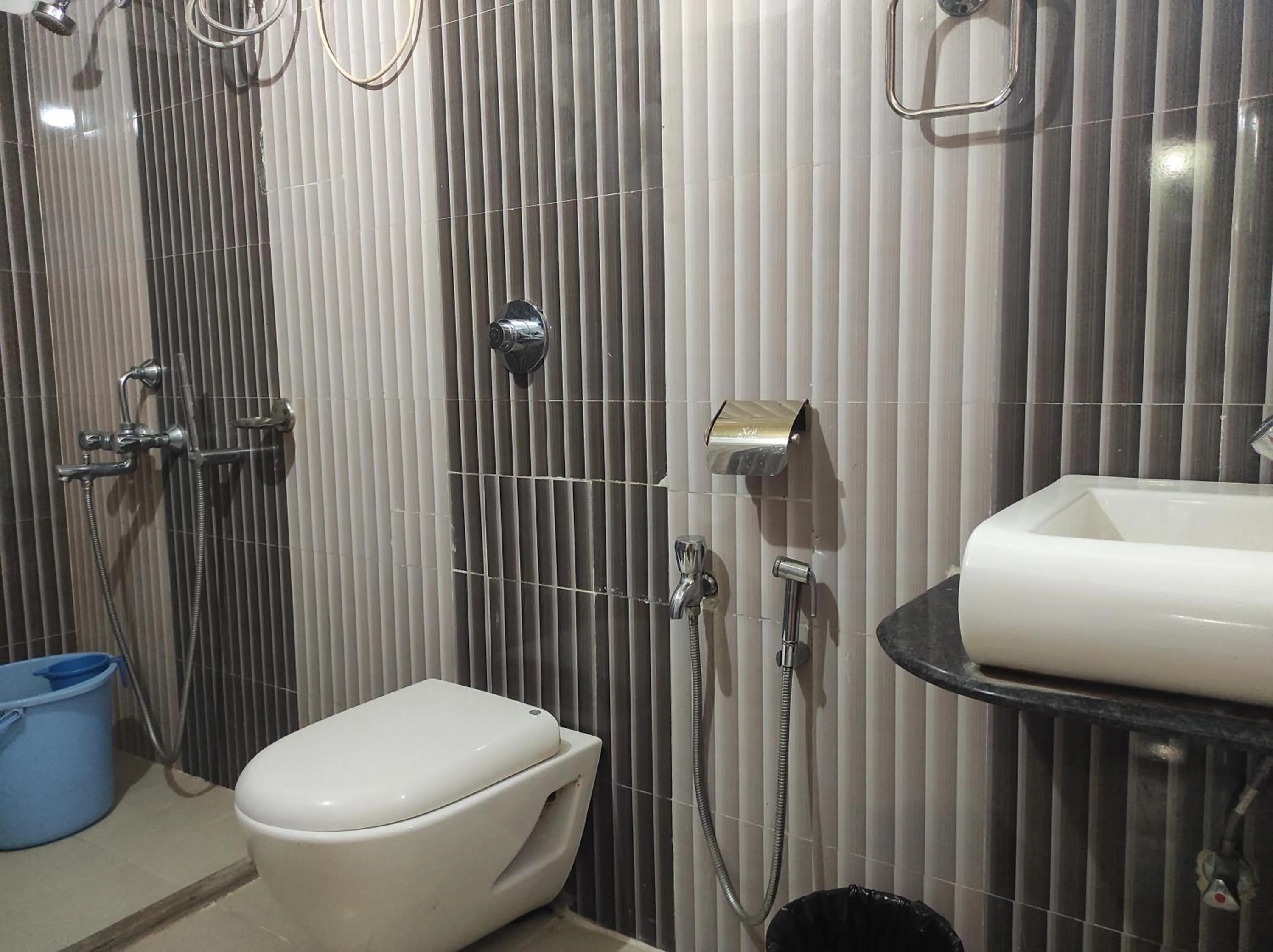 Toilet in Hotel Sanjivani Heritage Top Best Budget Hotels in Dibrugarh, Assam