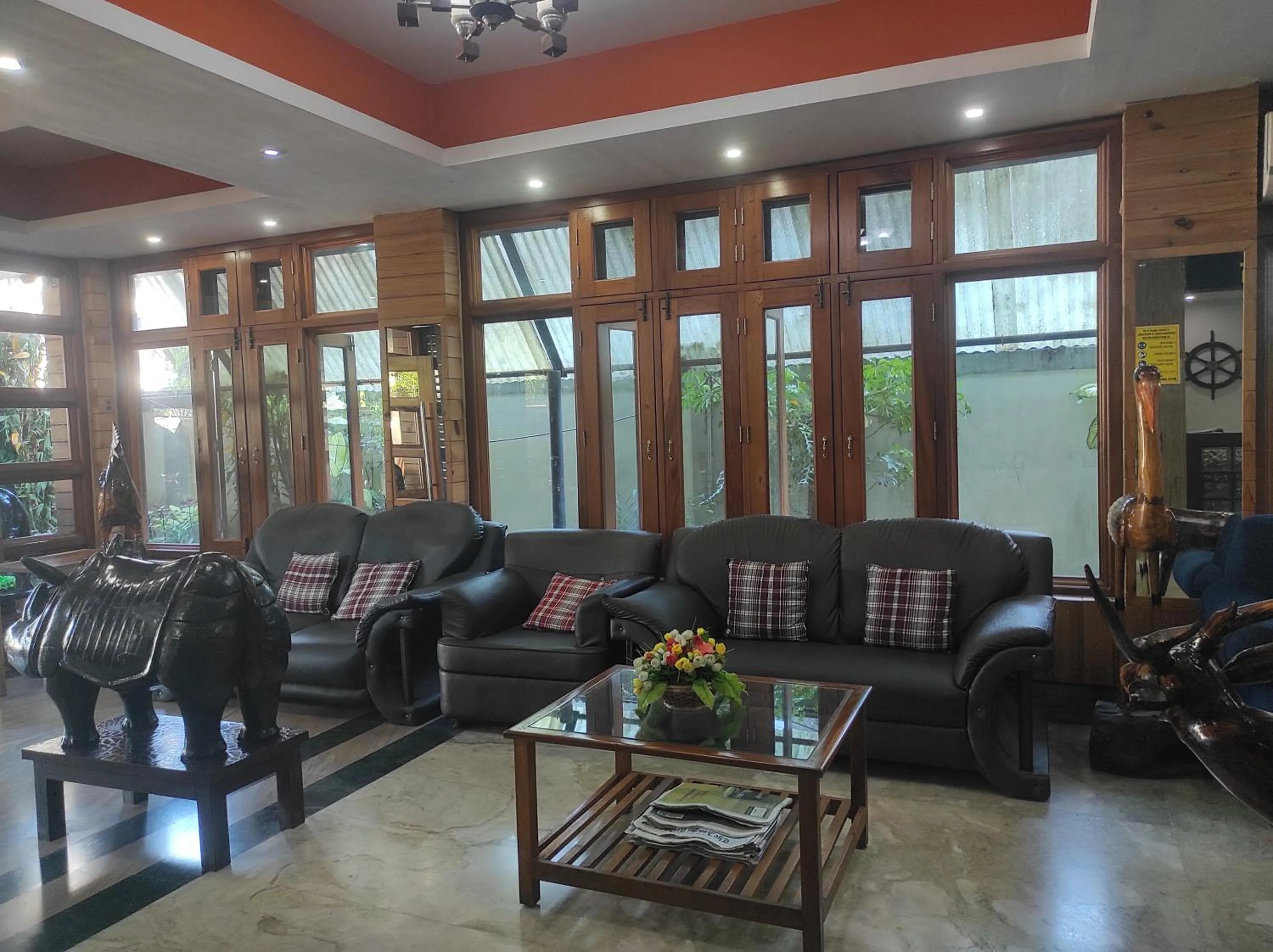 Lobby or reception in Hotel Sanjivani Heritage Top Best Budget Hotels in Dibrugarh, Assam