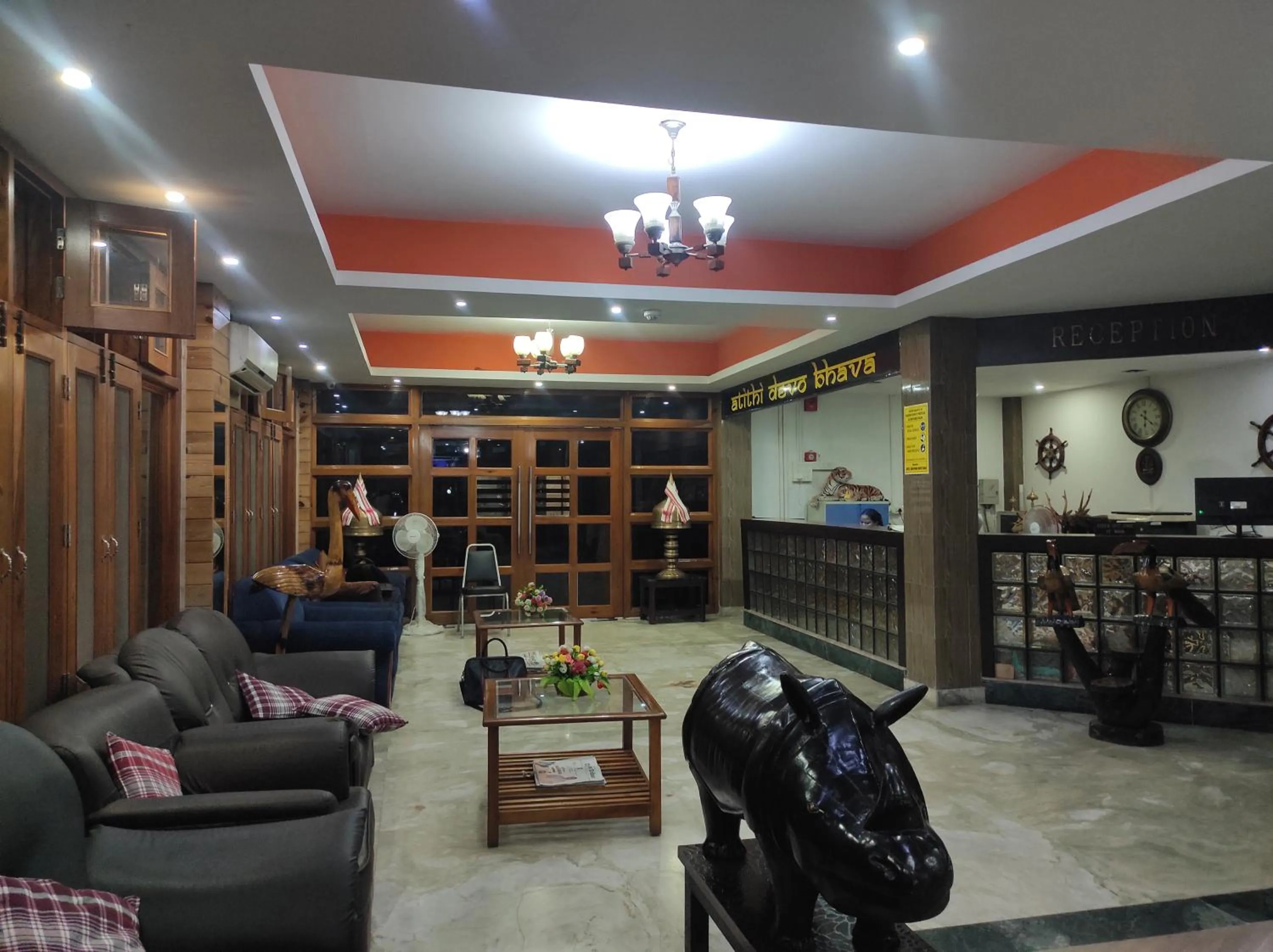 Lobby or reception in Hotel Sanjivani Heritage Top Best Budget Hotels in Dibrugarh, Assam