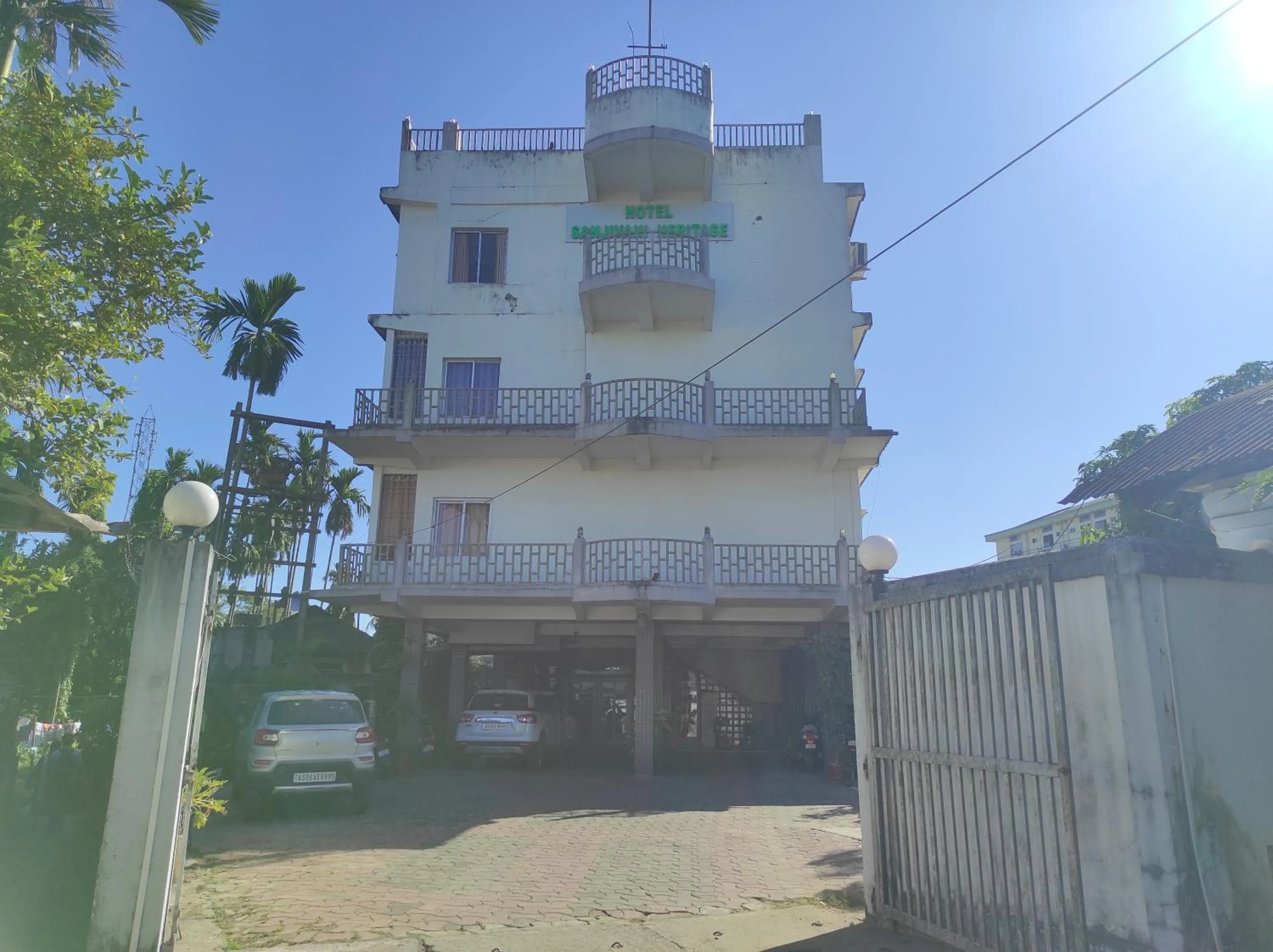 Property building in Hotel Sanjivani Heritage Top Best Budget Hotels in Dibrugarh, Assam