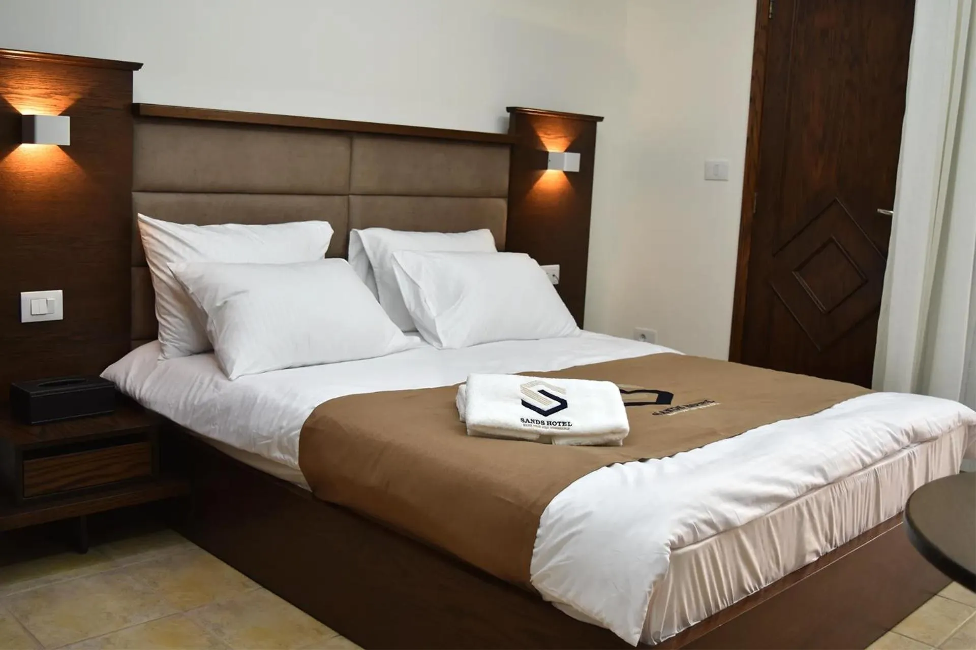 Bed in Sands Hotel