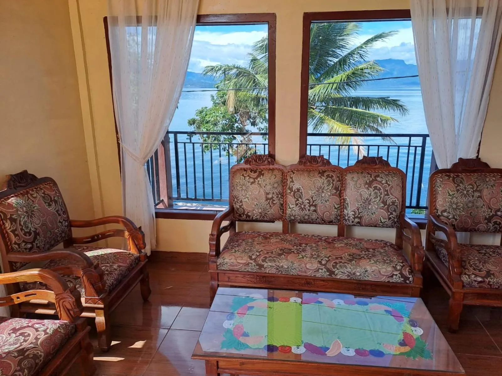 Lobby or reception in Hotel O Puri Azzura Danau Ranau Near Danau Ranau Pusri