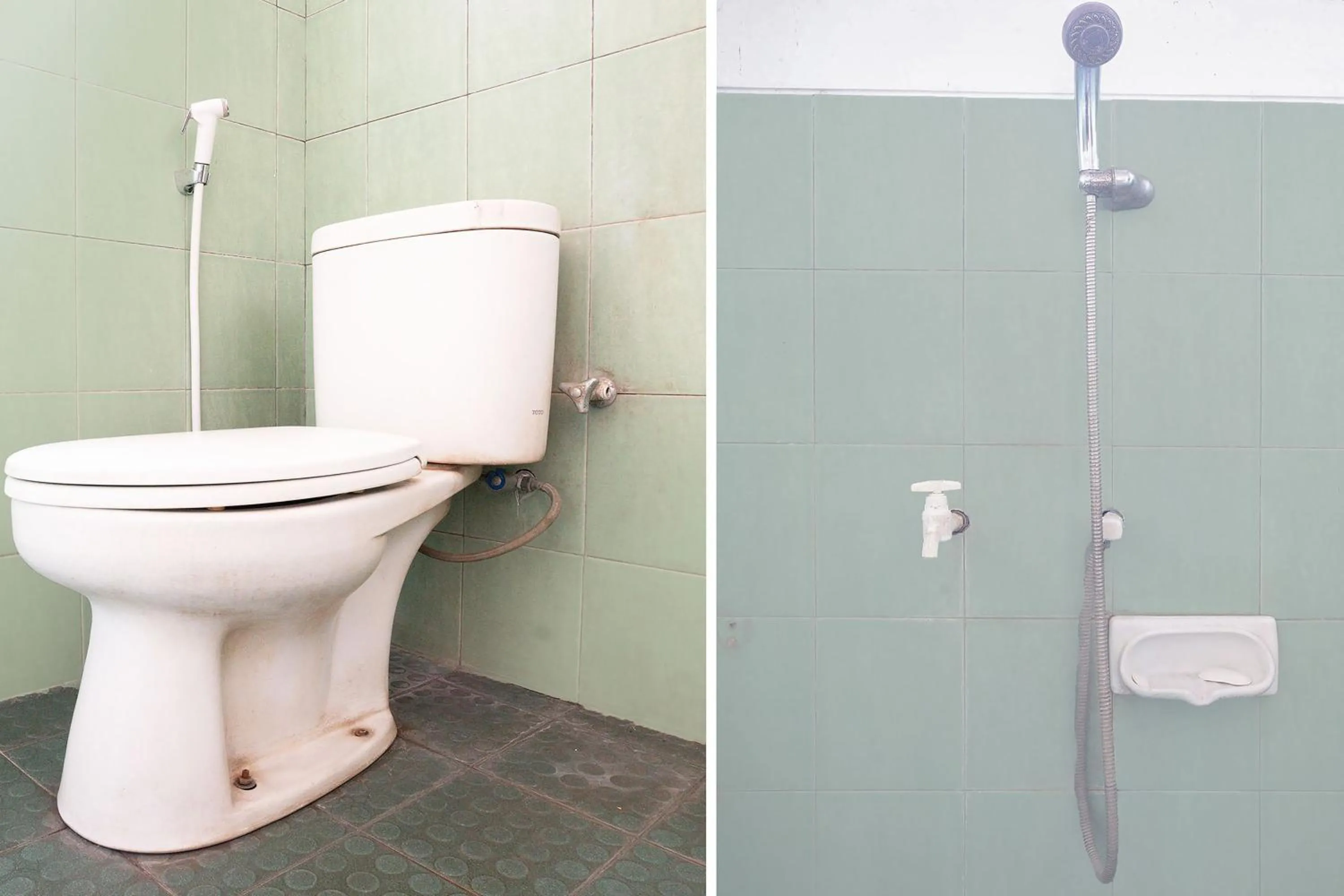 Bathroom in OYO 93248 Villa Syariah Astuti Lestari