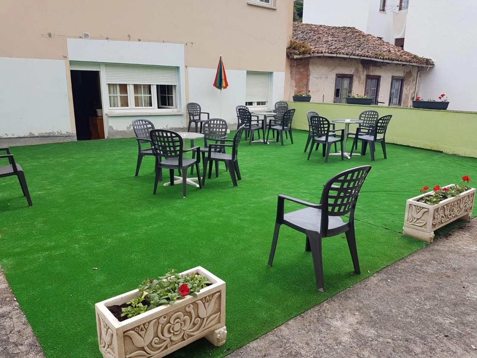 Patio in Alojamiento Calzada Romana