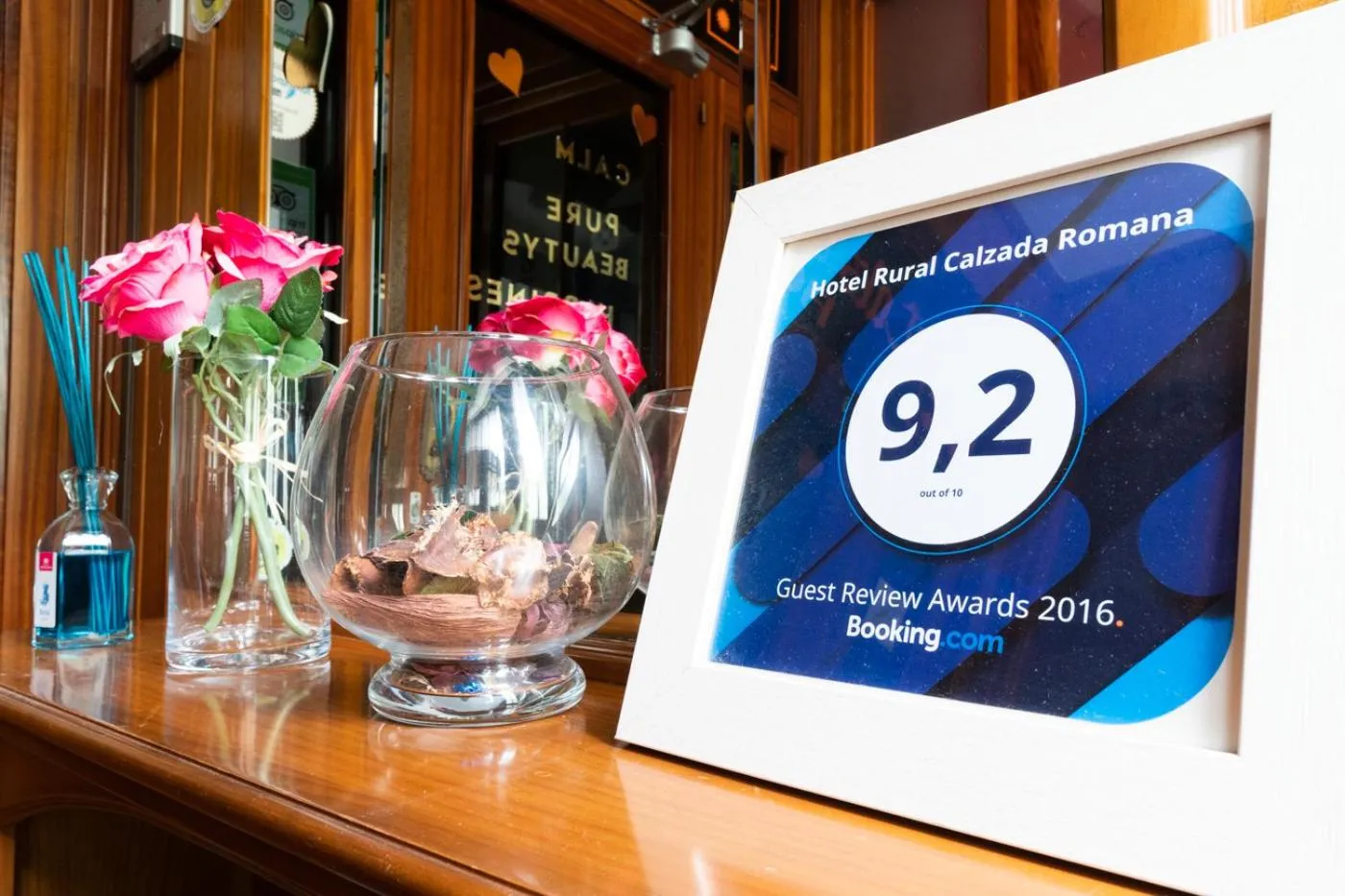 Logo/Certificate/Sign in Alojamiento Calzada Romana