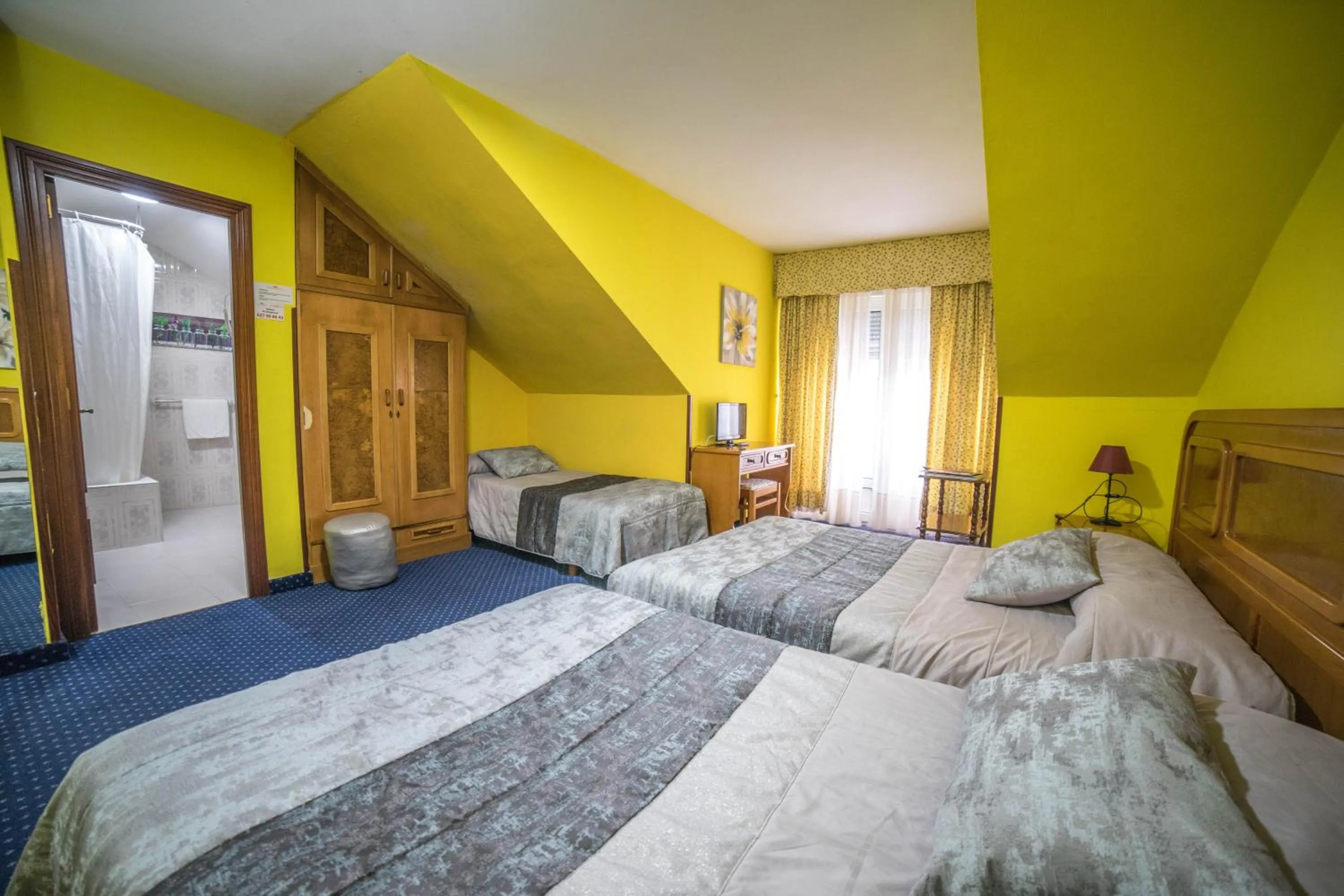 Bed in Alojamiento Calzada Romana