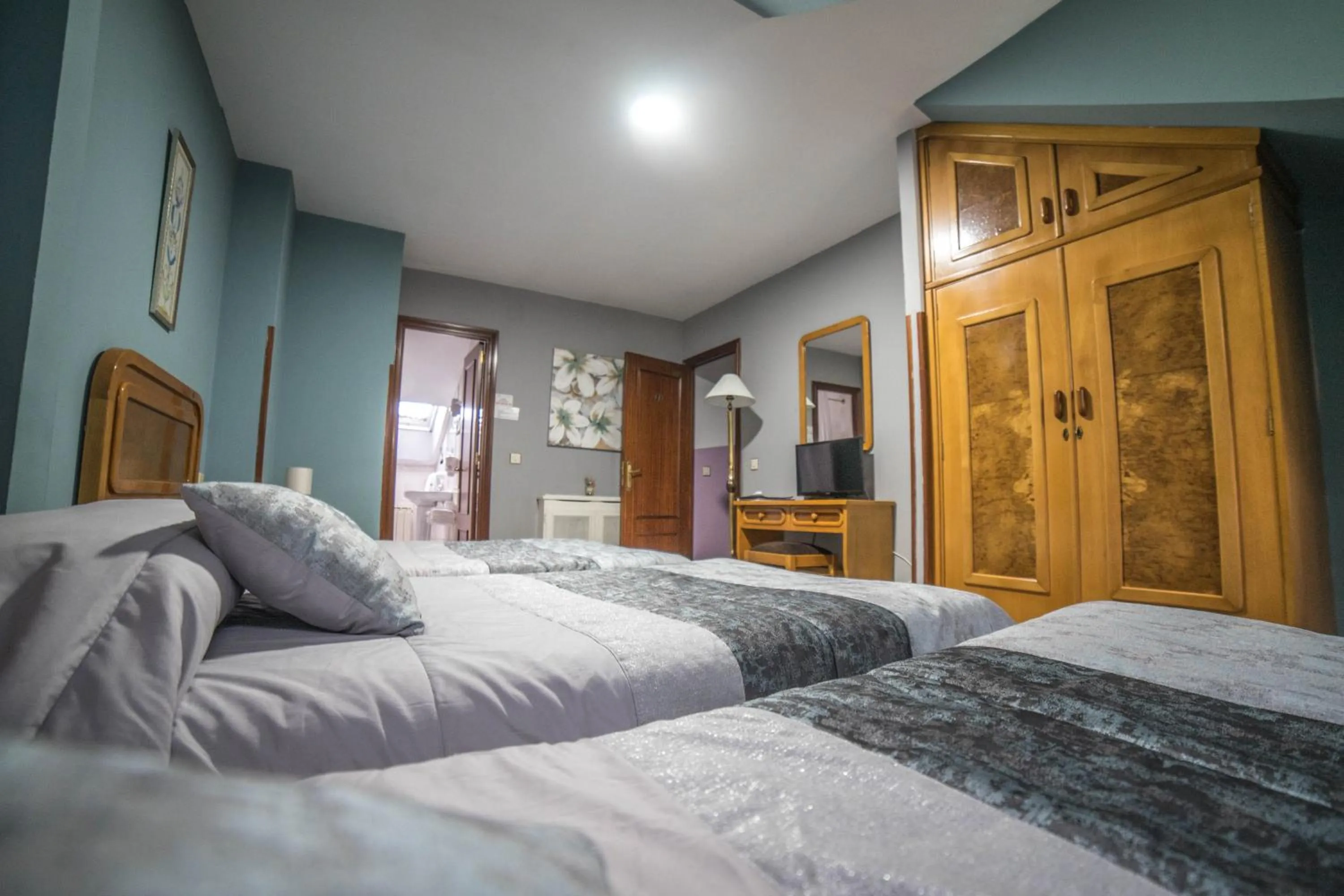 Bed in Alojamiento Calzada Romana