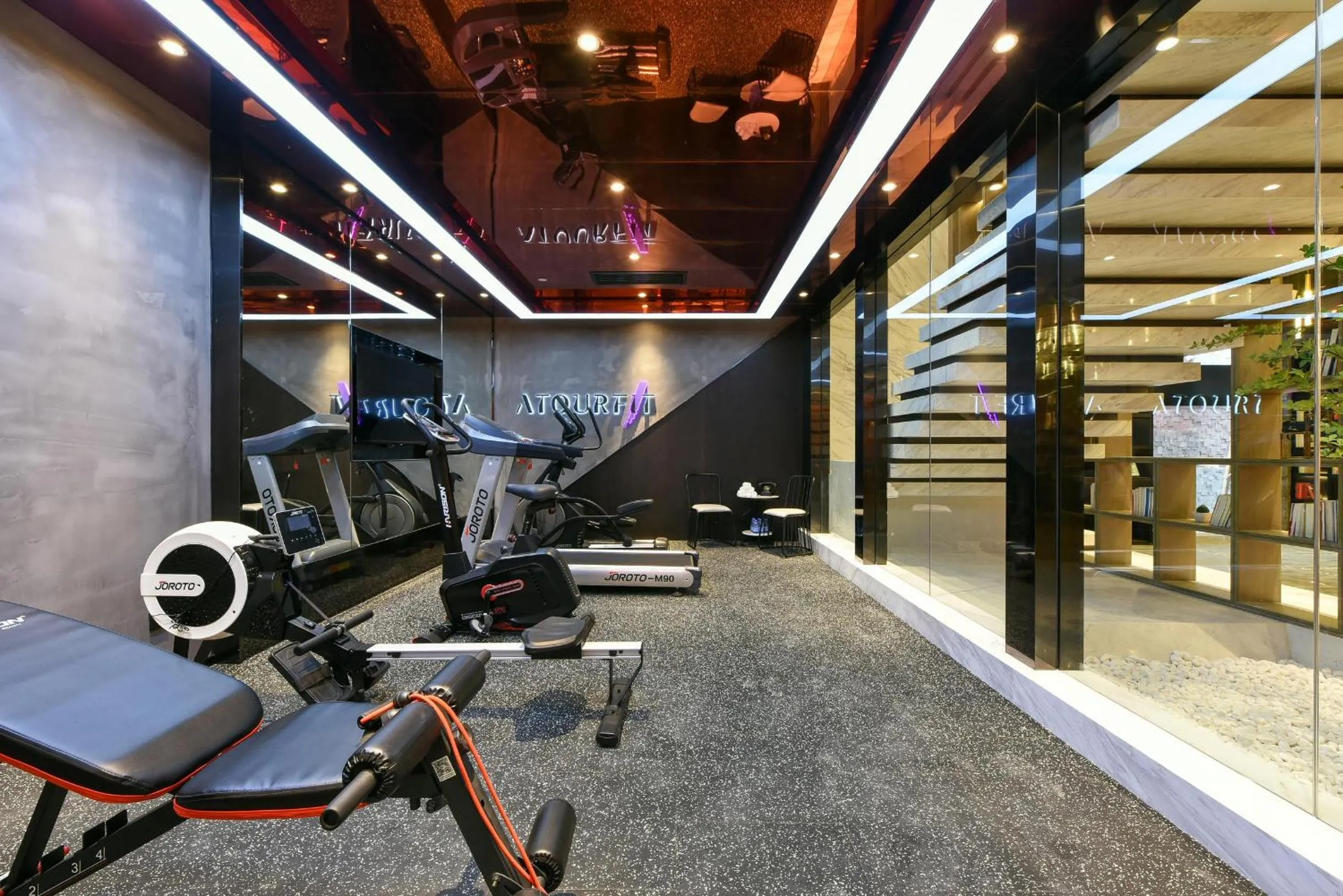 Fitness centre/facilities in Atour Hotel Beijing Wangjing Science and Technology Park