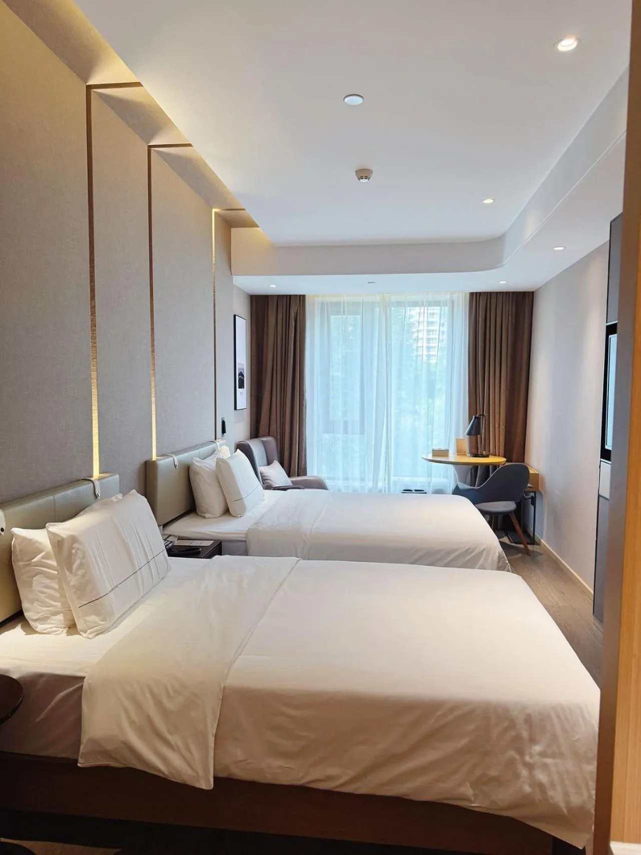 Property building, Bed in Atour Hotel Beijing Wangjing Science and Technology Park