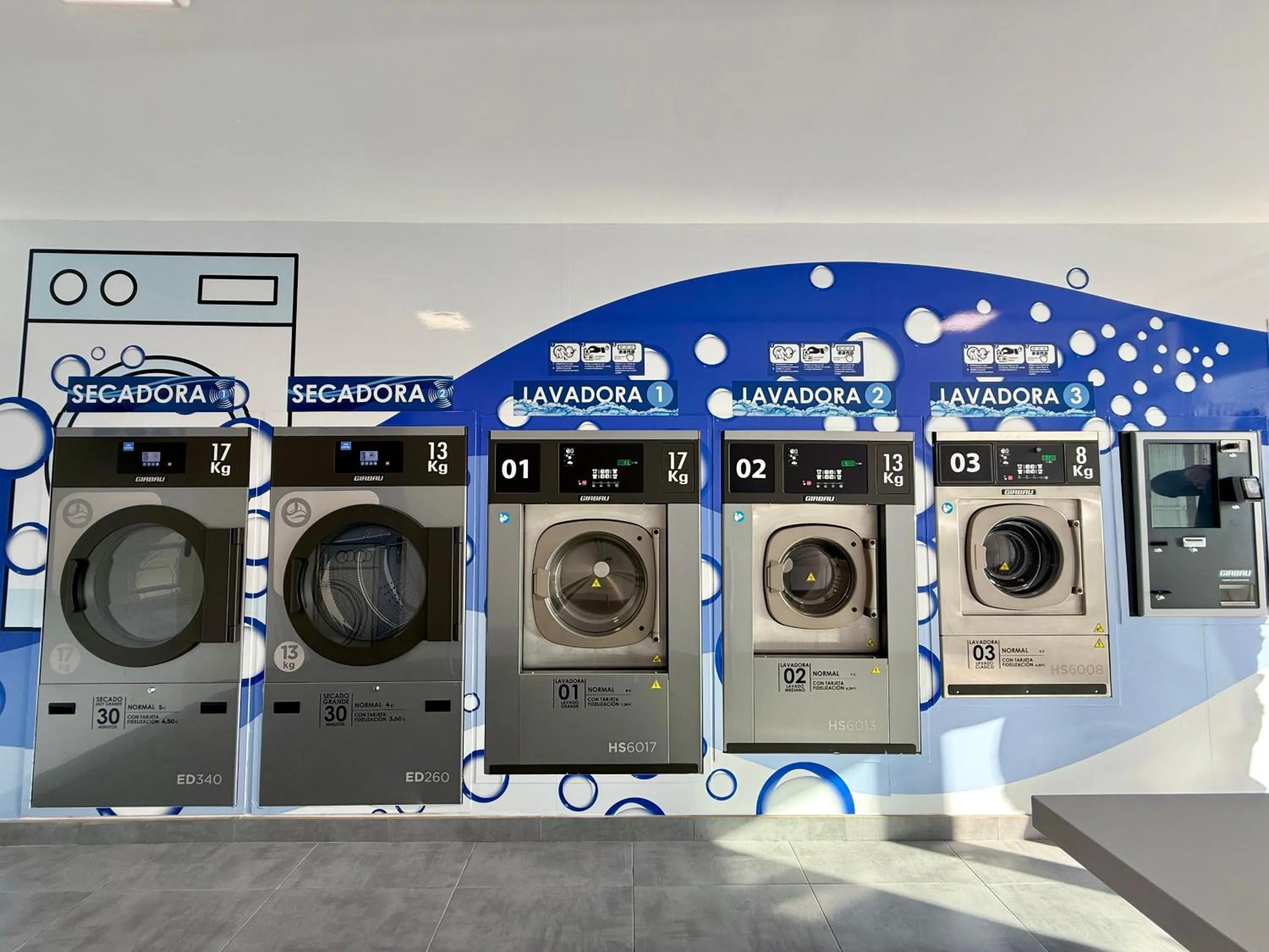 laundry in Rentalmar Navarra family suites