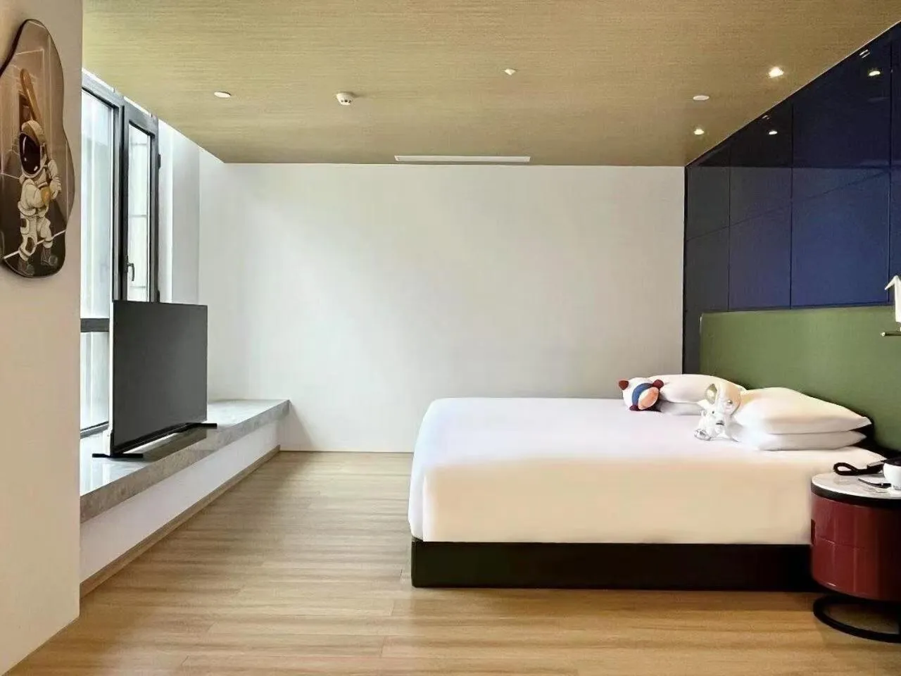 Bed in Atour Mansion Shanghai City Center