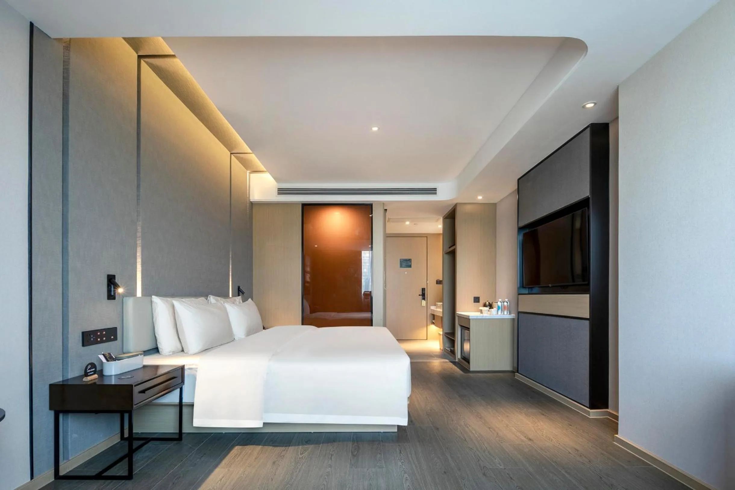 Bed in Atour Hotel Shaoxing Heqiao