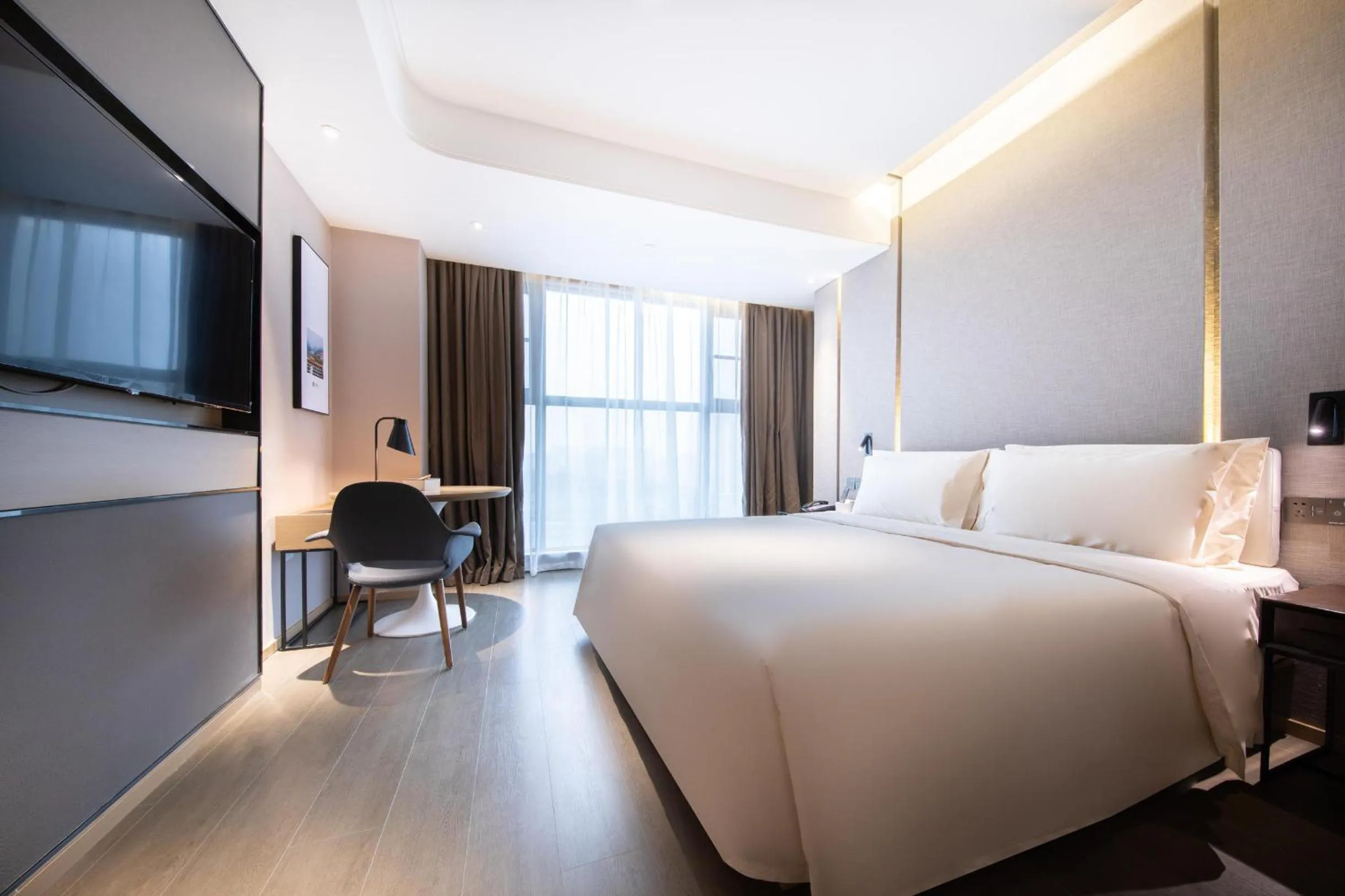 Bed in Atour Hotel Yichun Administrative Center