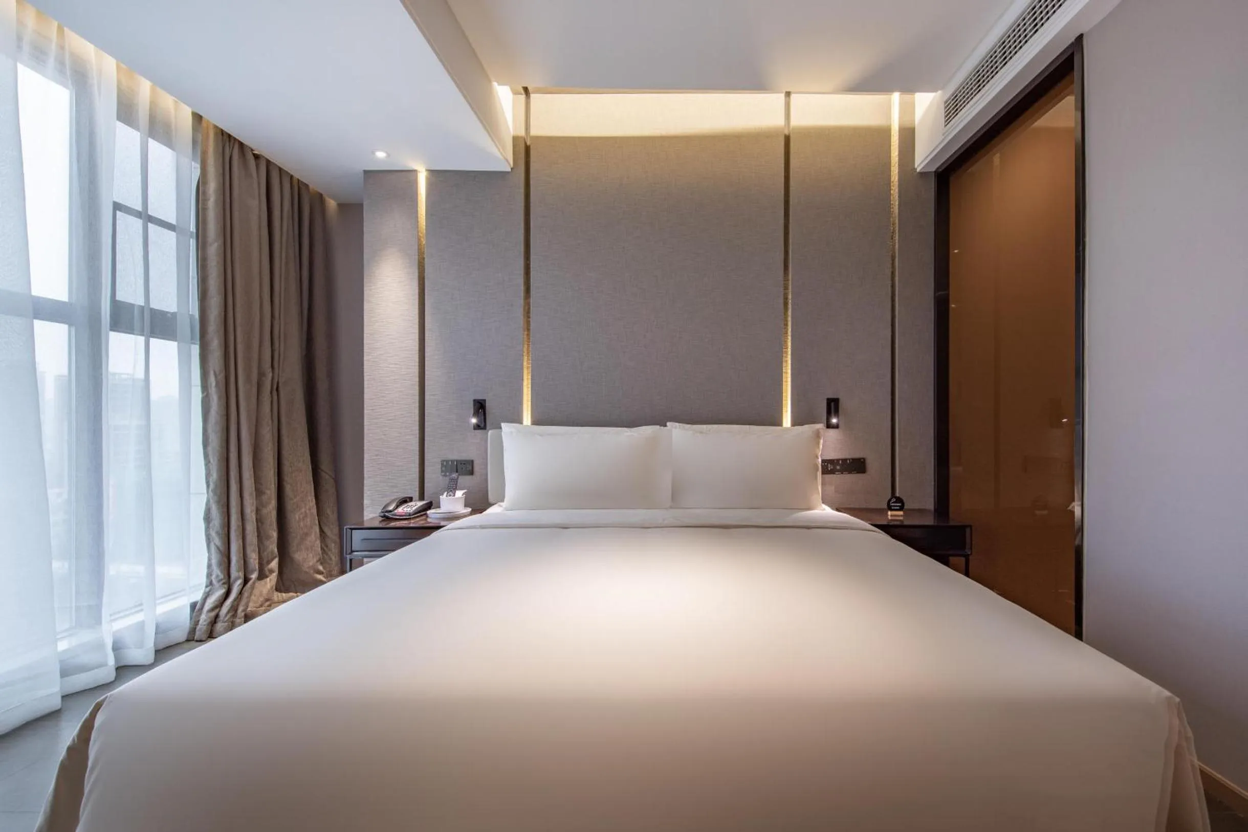 Bed in Atour Hotel Yichun Administrative Center