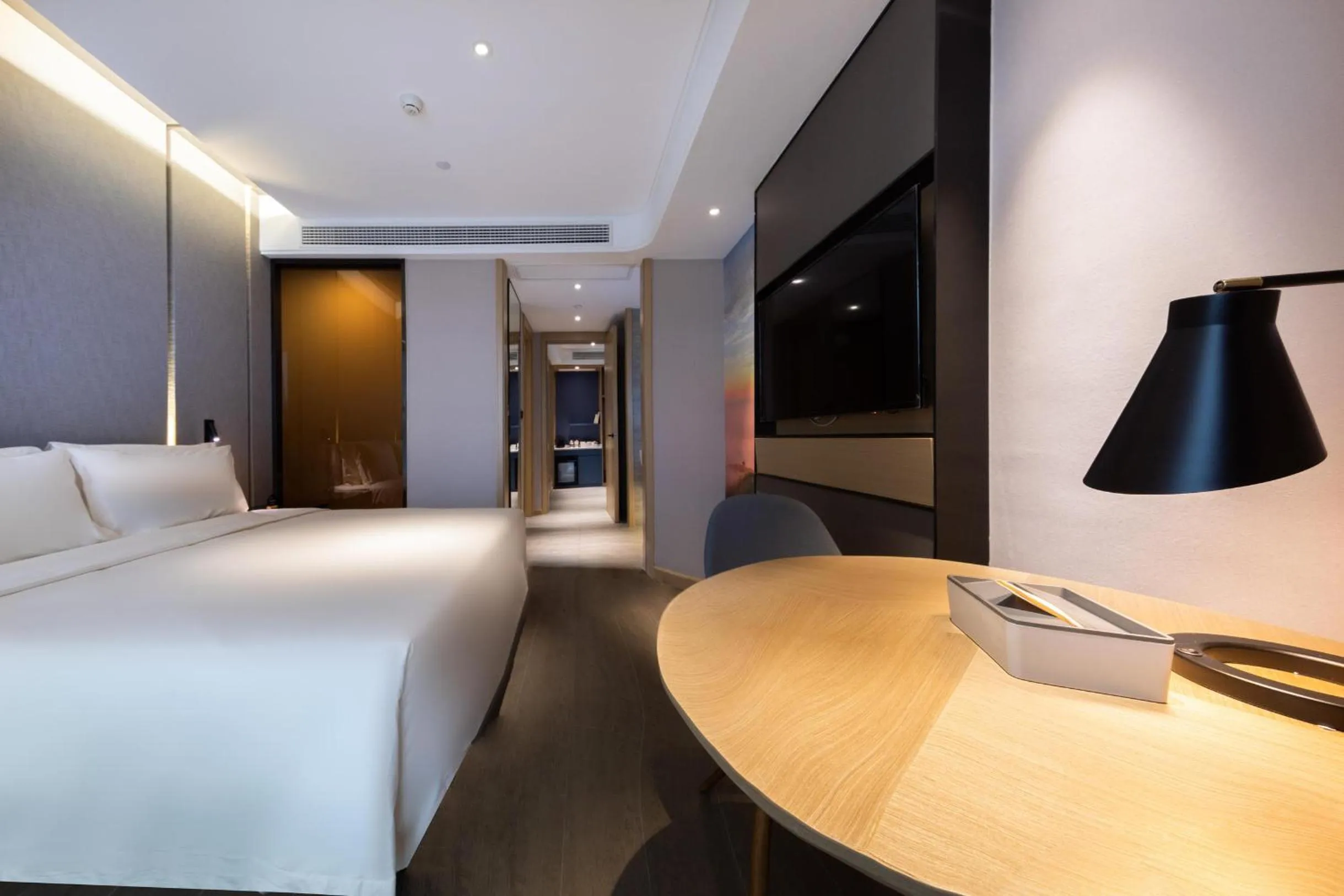 Bed in Atour Hotel Yichun Administrative Center