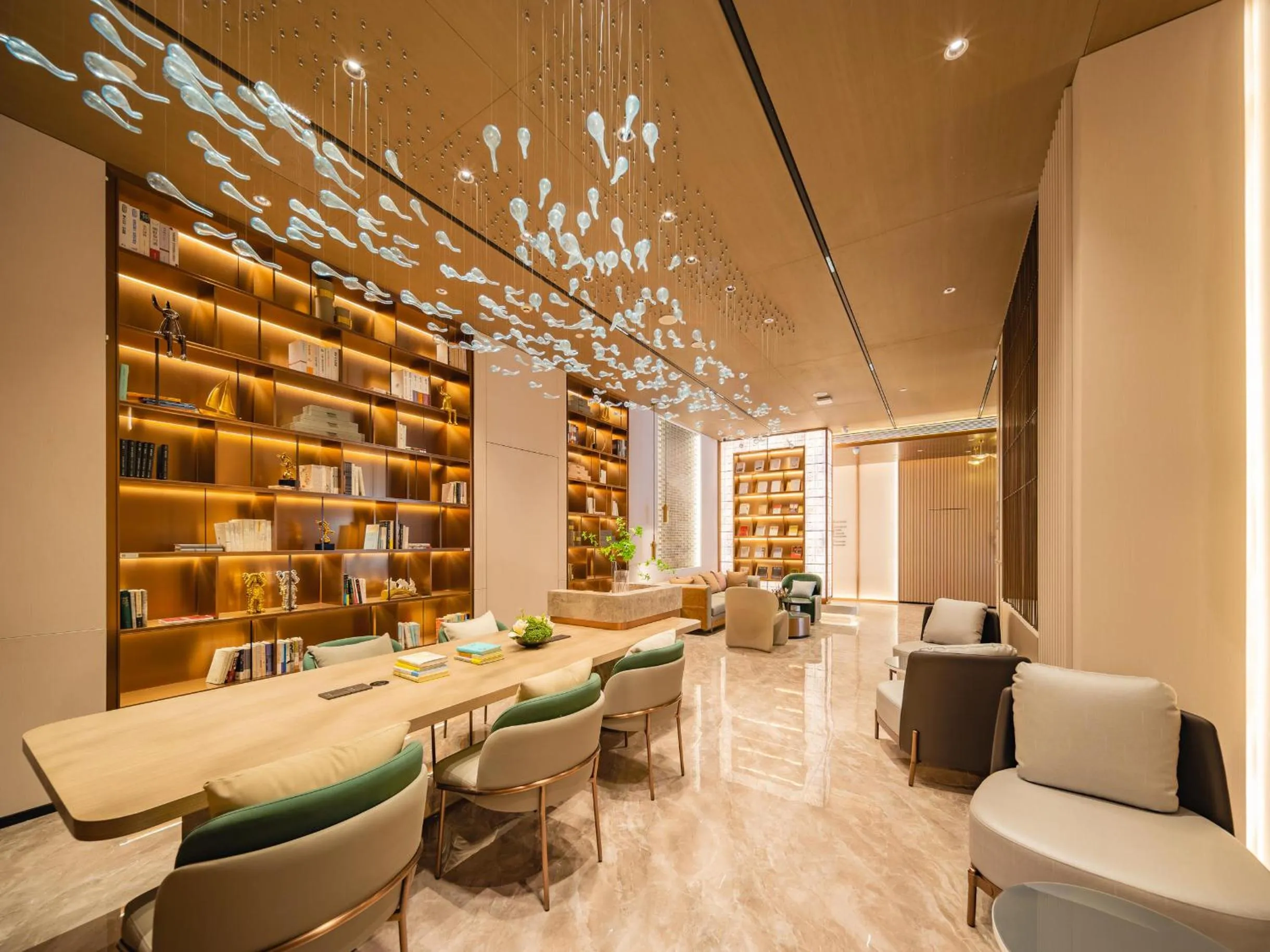 Seating area in Atour Hotel Guangzhou Pazhou Exhibition Center Information Port-Free shuttle bus to Canton Fair