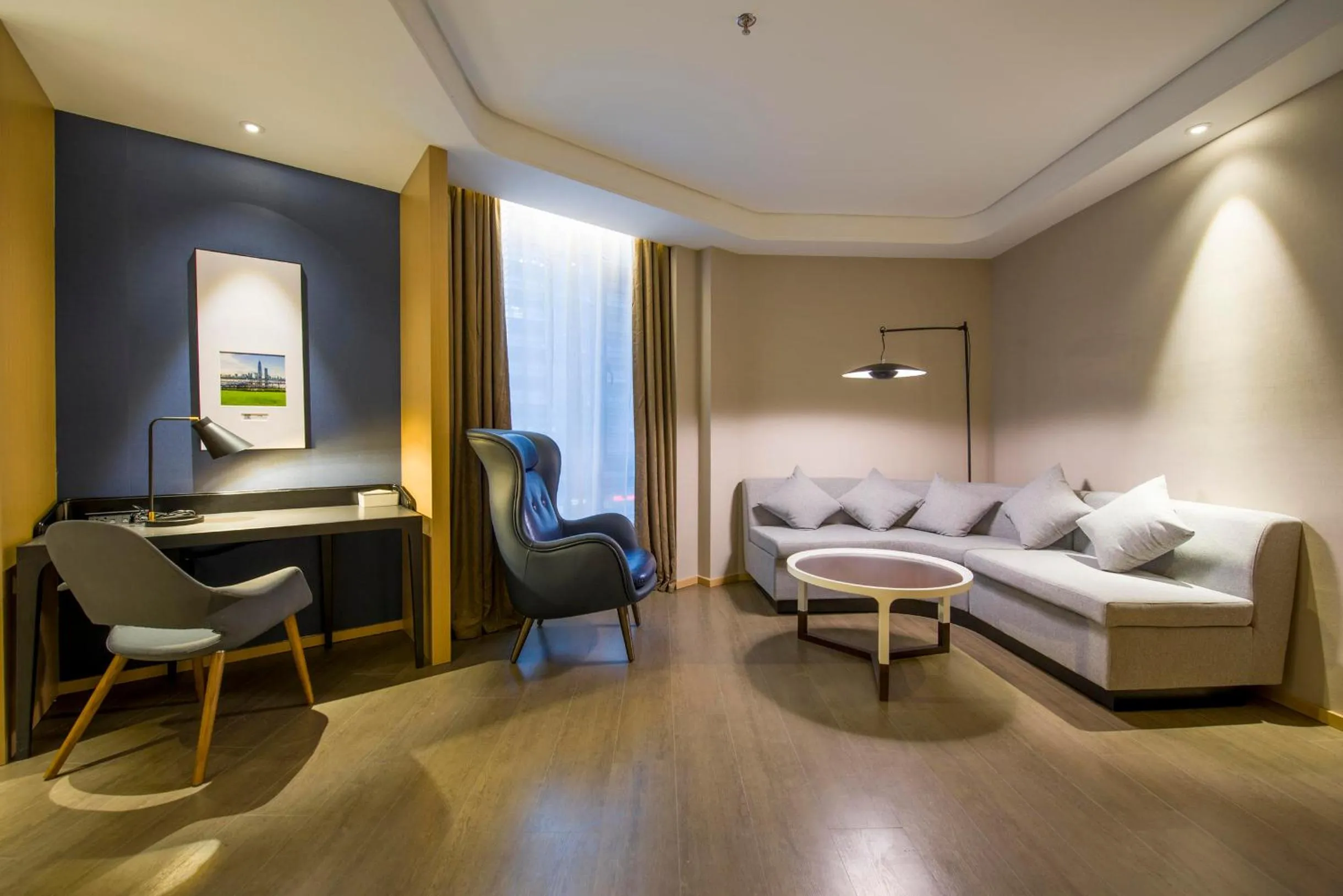Living room in Atour Hotel Shenzhen Nanshan Shekou