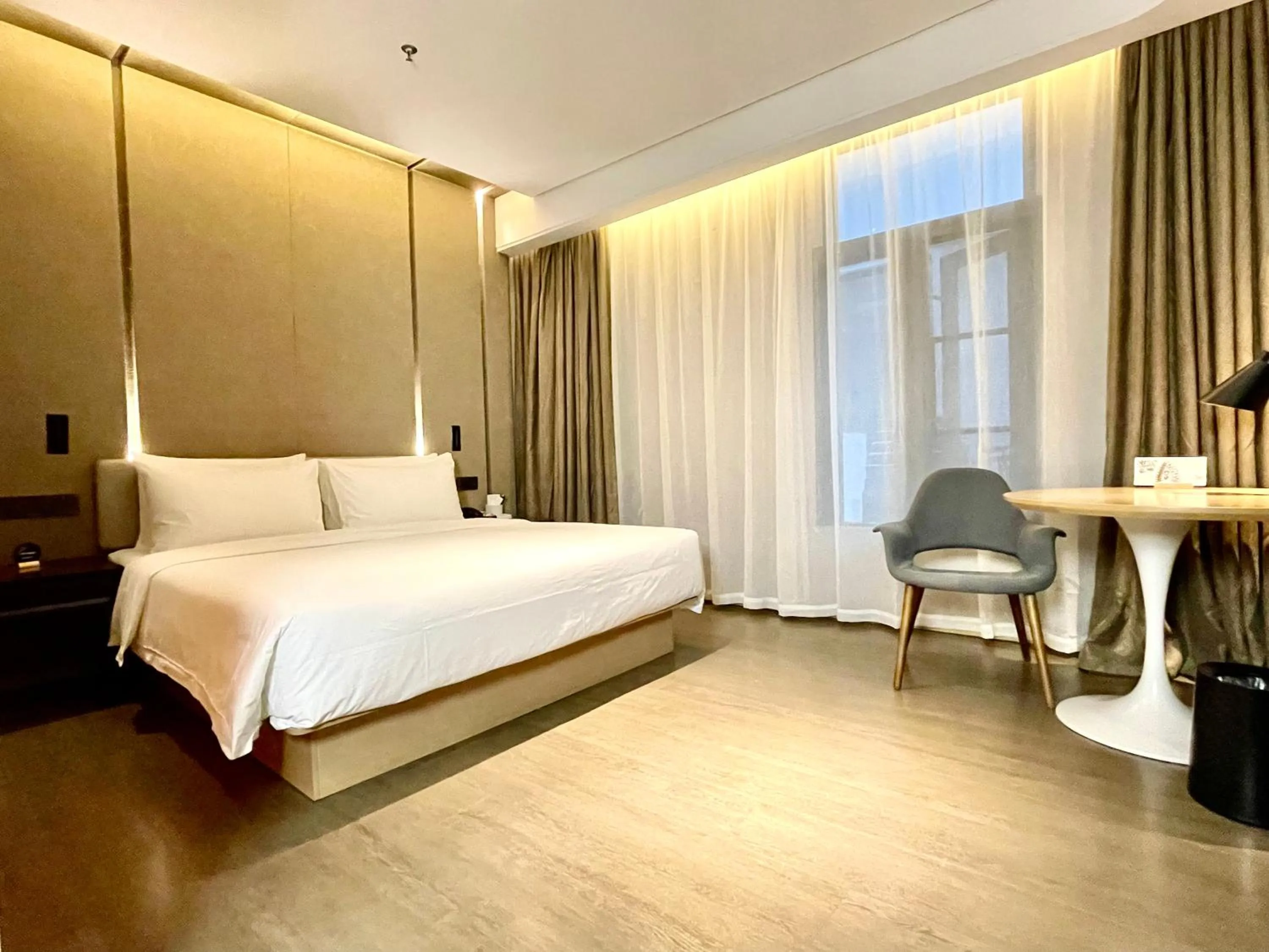 Bed in Atour Hotel Shenzhen Nanshan Shekou