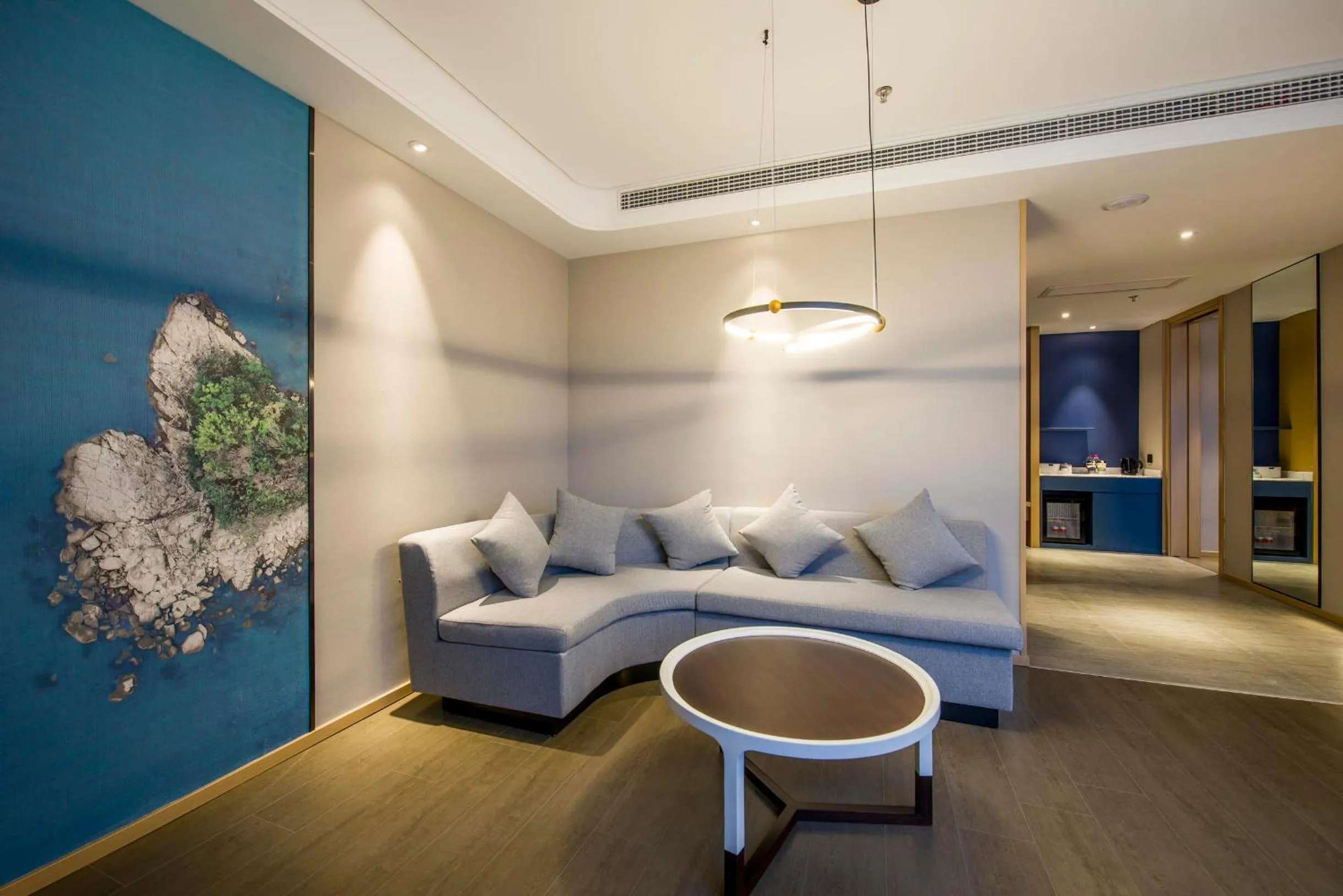 Living room in Atour Hotel Shenzhen Nanshan Shekou