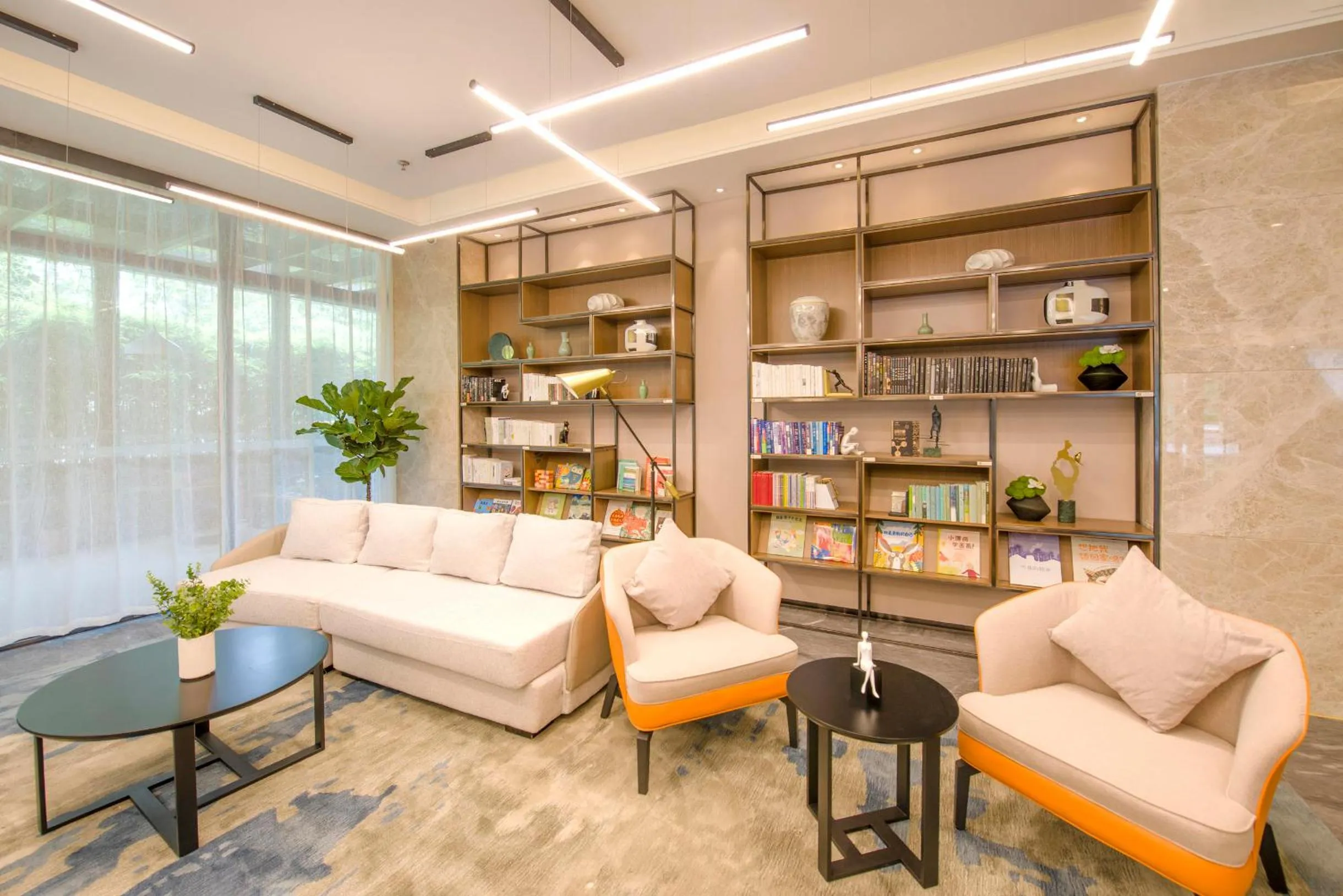 Seating area in Atour Hotel Shenzhen Nanshan Shekou