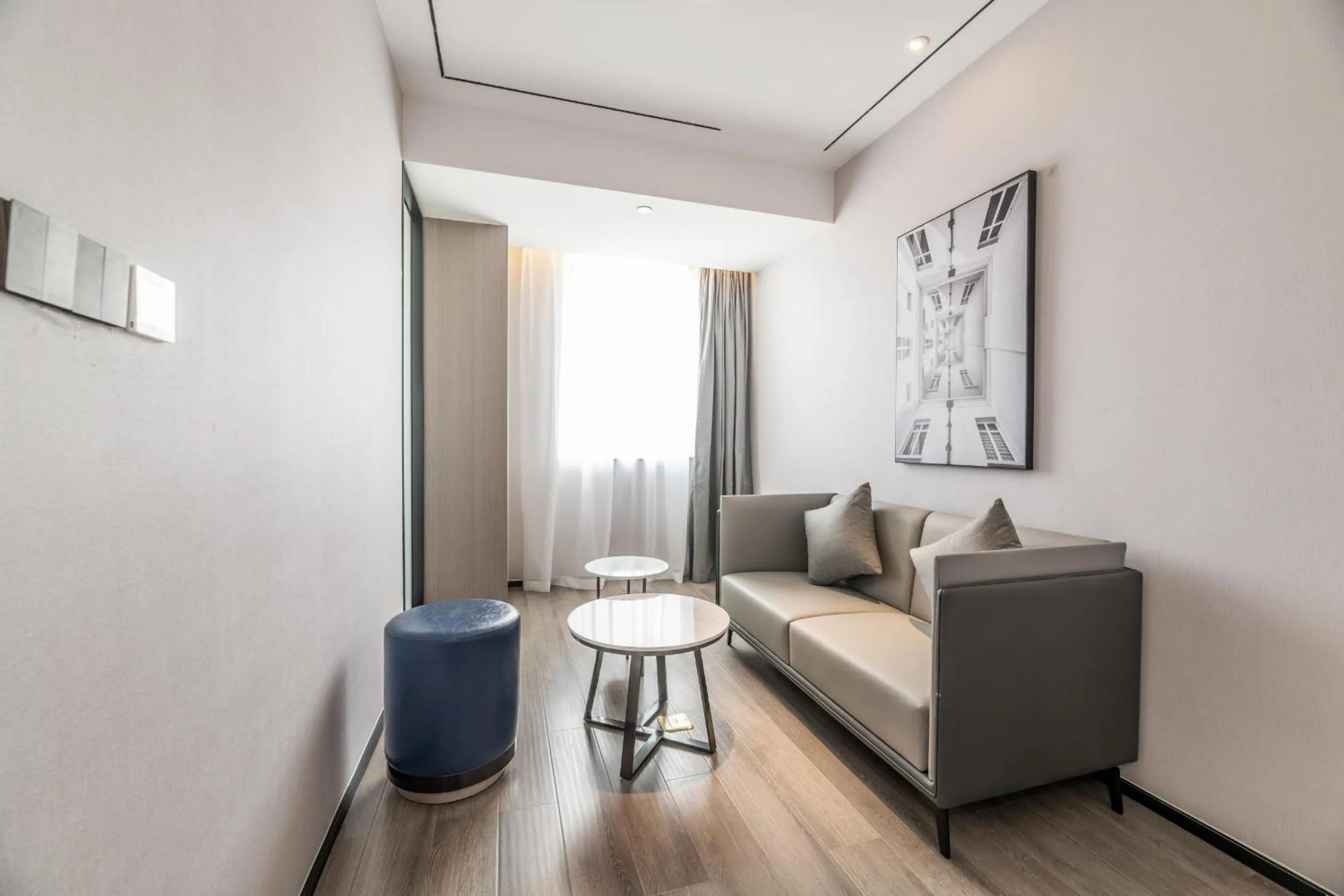 Living room in Atour X Hotel Chengdu Shuangnan Wuhou Avenue Station