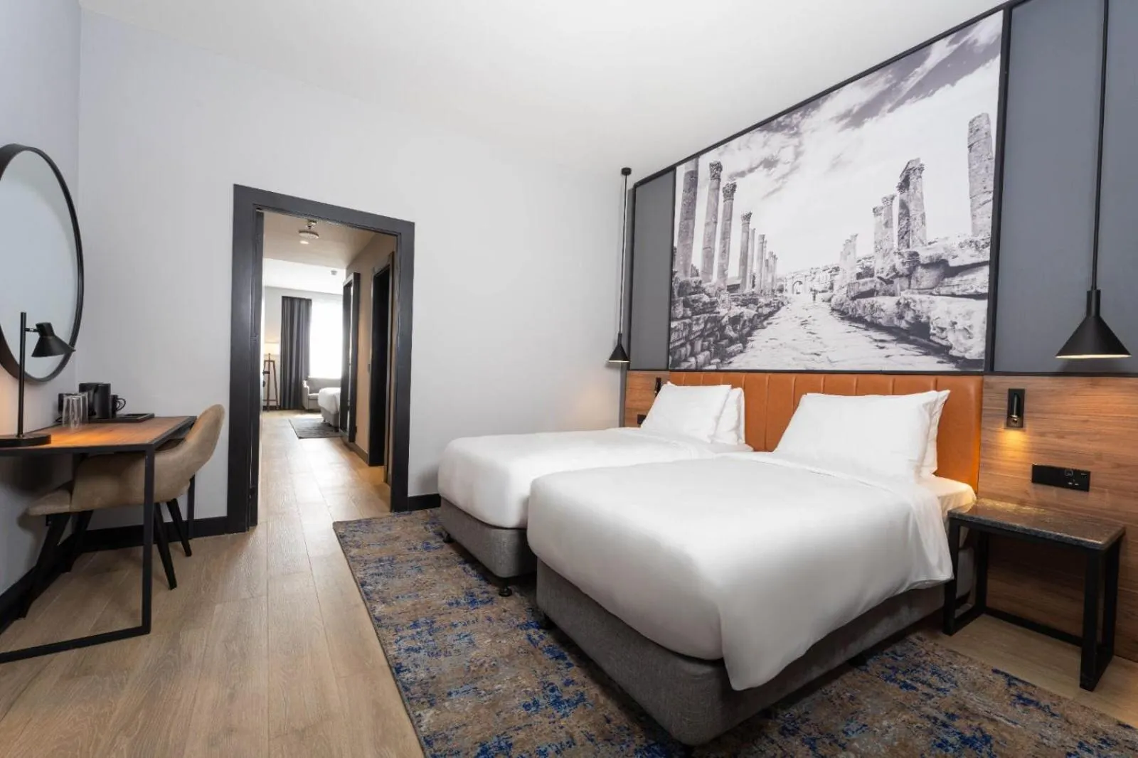 Bed in Radisson Blu Hotel, Amman Galleria Mall