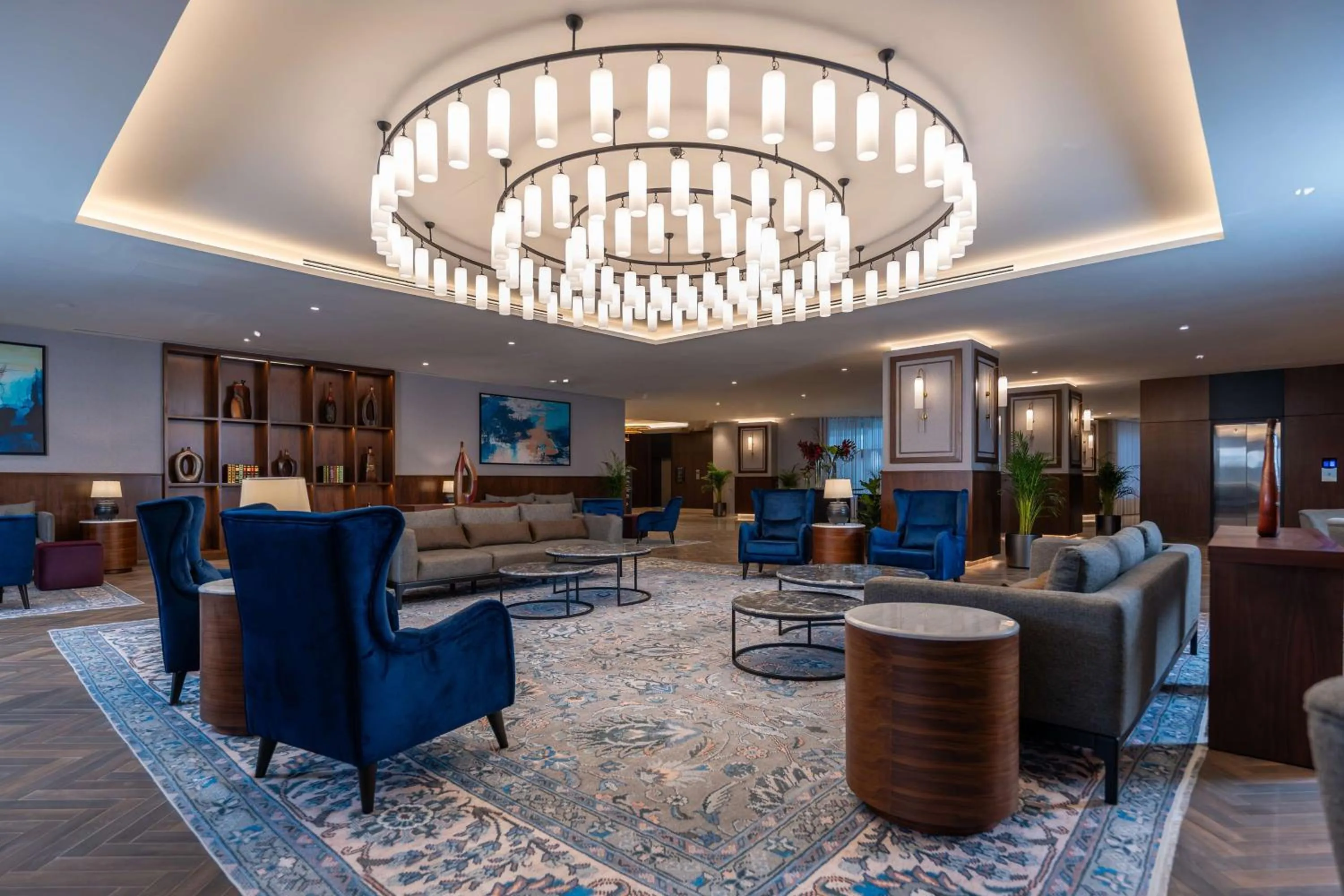 Lobby or reception in Radisson Blu Hotel, Amman Galleria Mall