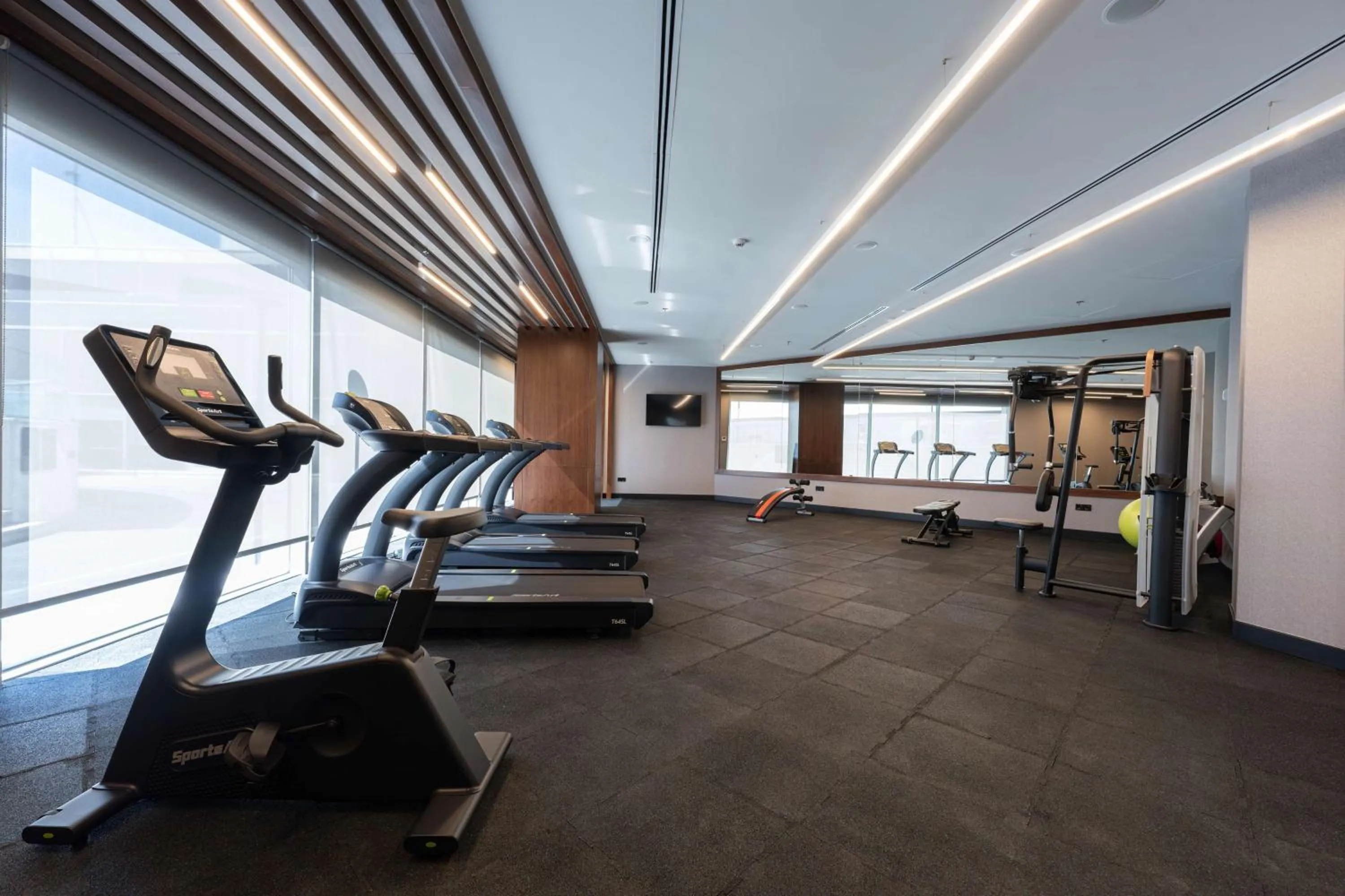 Fitness centre/facilities in Radisson Blu Hotel, Amman Galleria Mall