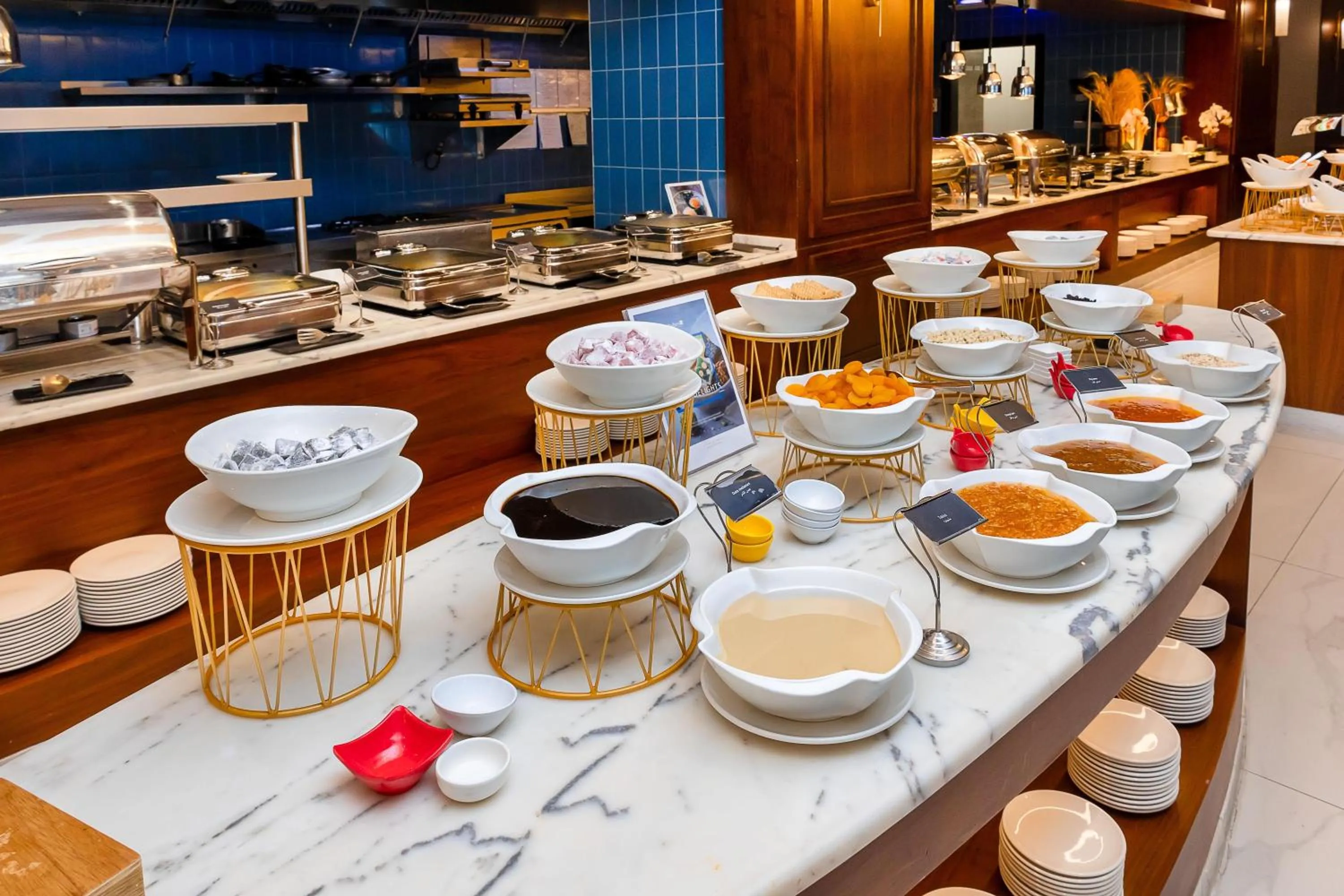 Breakfast in Radisson Blu Hotel, Amman Galleria Mall