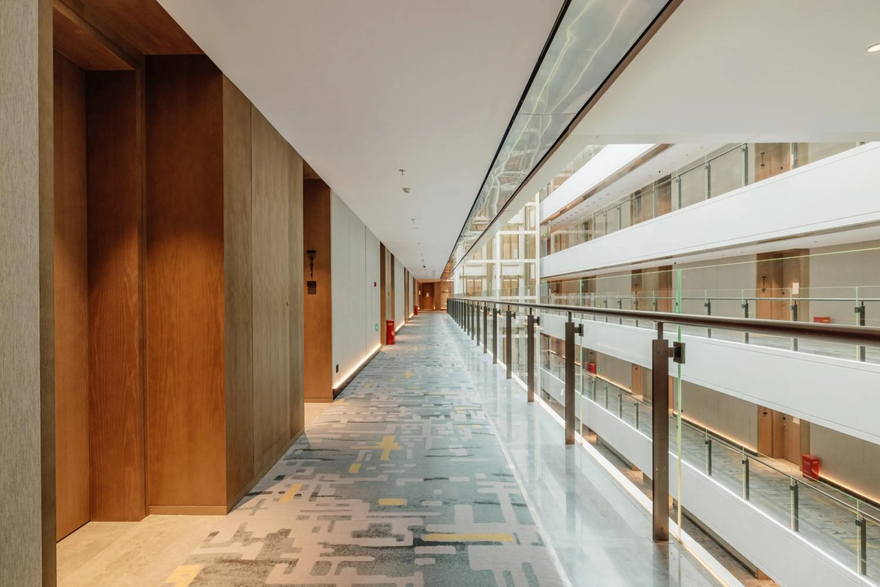 Property building in Radisson Hotel, Beijing DaXing Airport