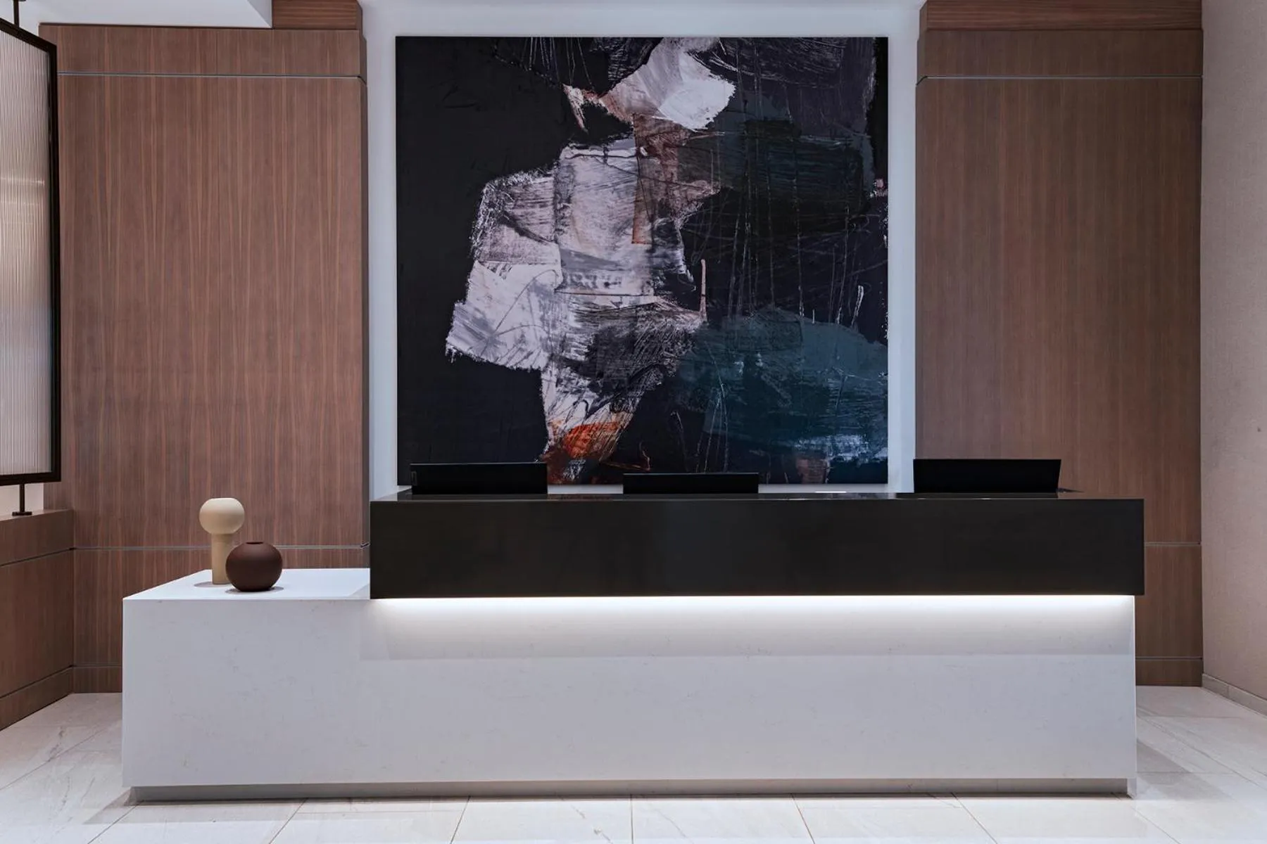 Lobby or reception in AC Hotel by Marriott Waco Downtown