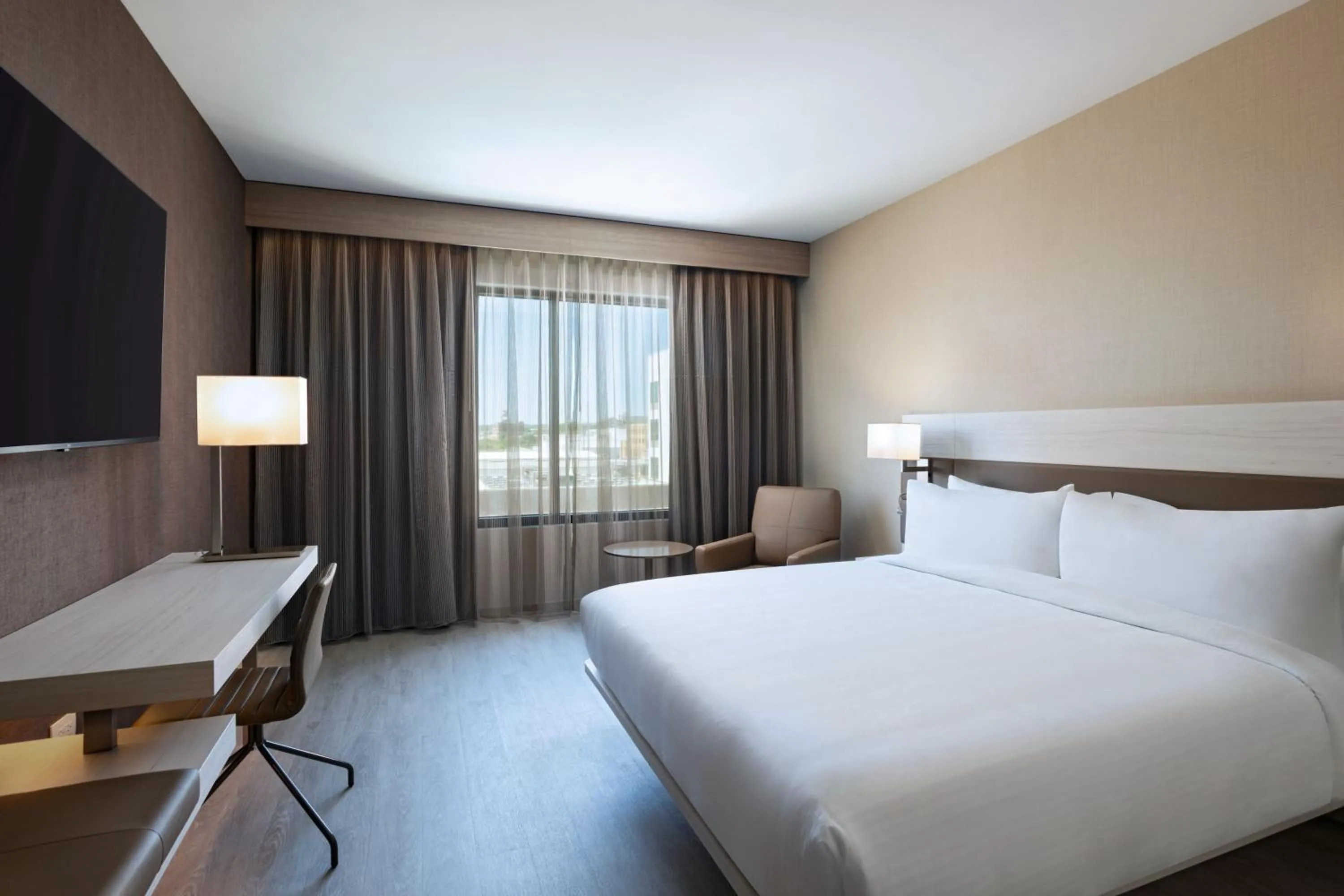 Photo of the whole room, Bed in AC Hotel by Marriott Waco Downtown