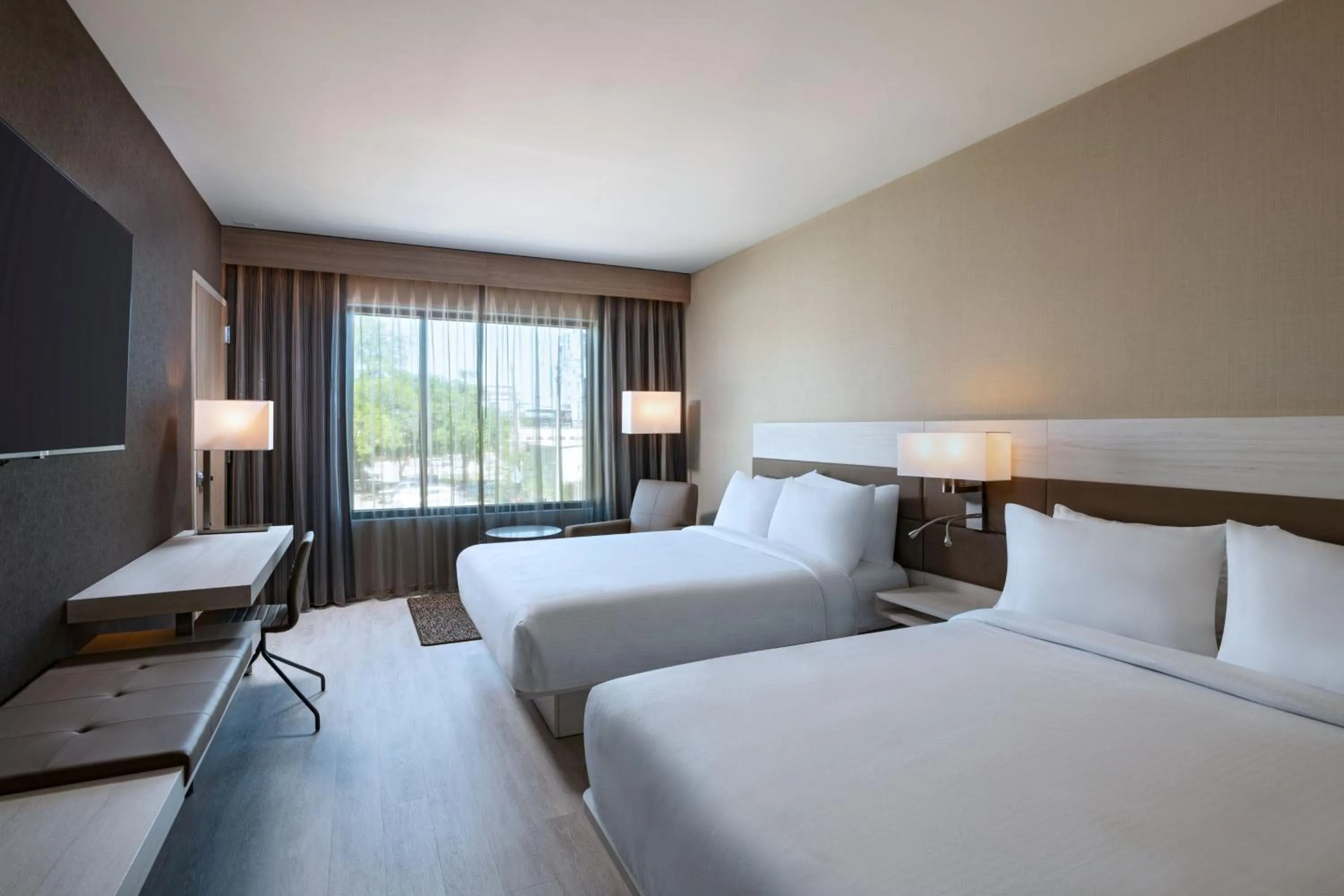 Photo of the whole room, Bed in AC Hotel by Marriott Waco Downtown