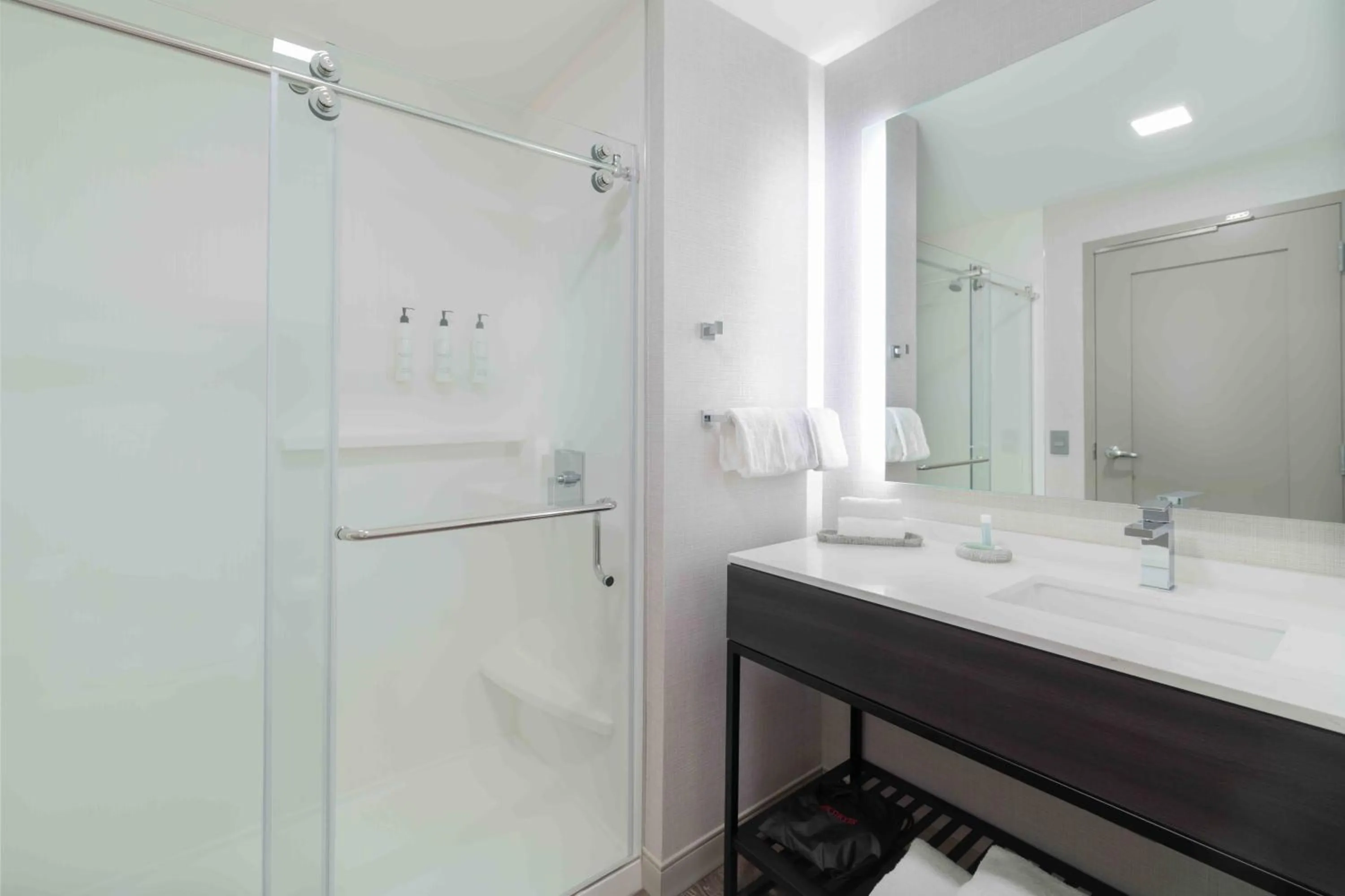 Shower in Residence Inn by Marriott Annapolis