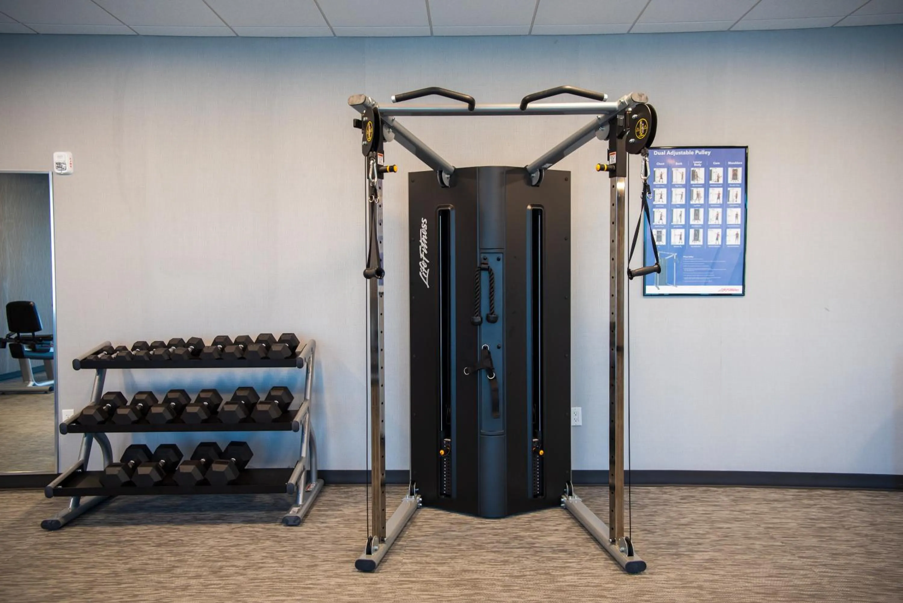 Fitness centre/facilities in Courtyard by Marriott Lake City