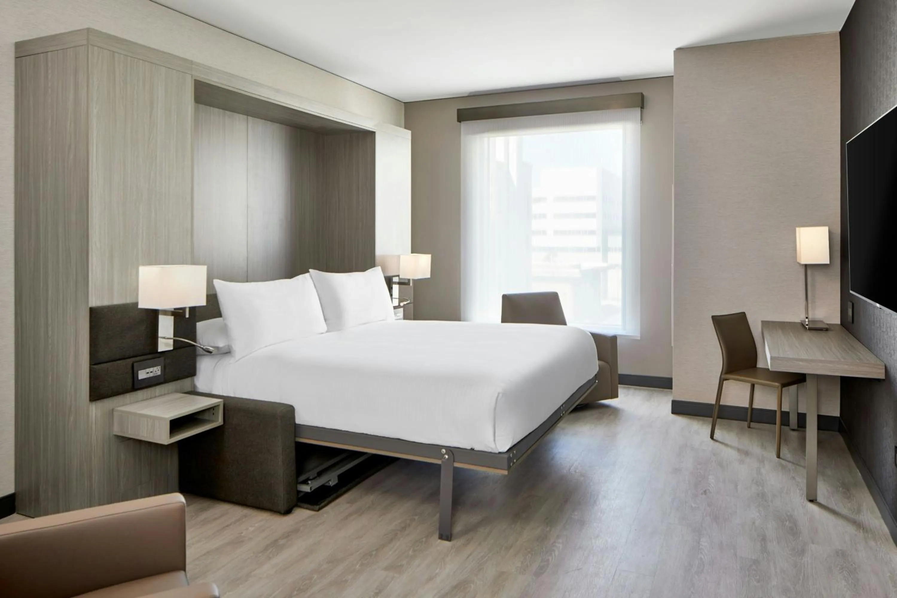 Photo of the whole room, Bed in AC Hotel by Marriott Sacramento