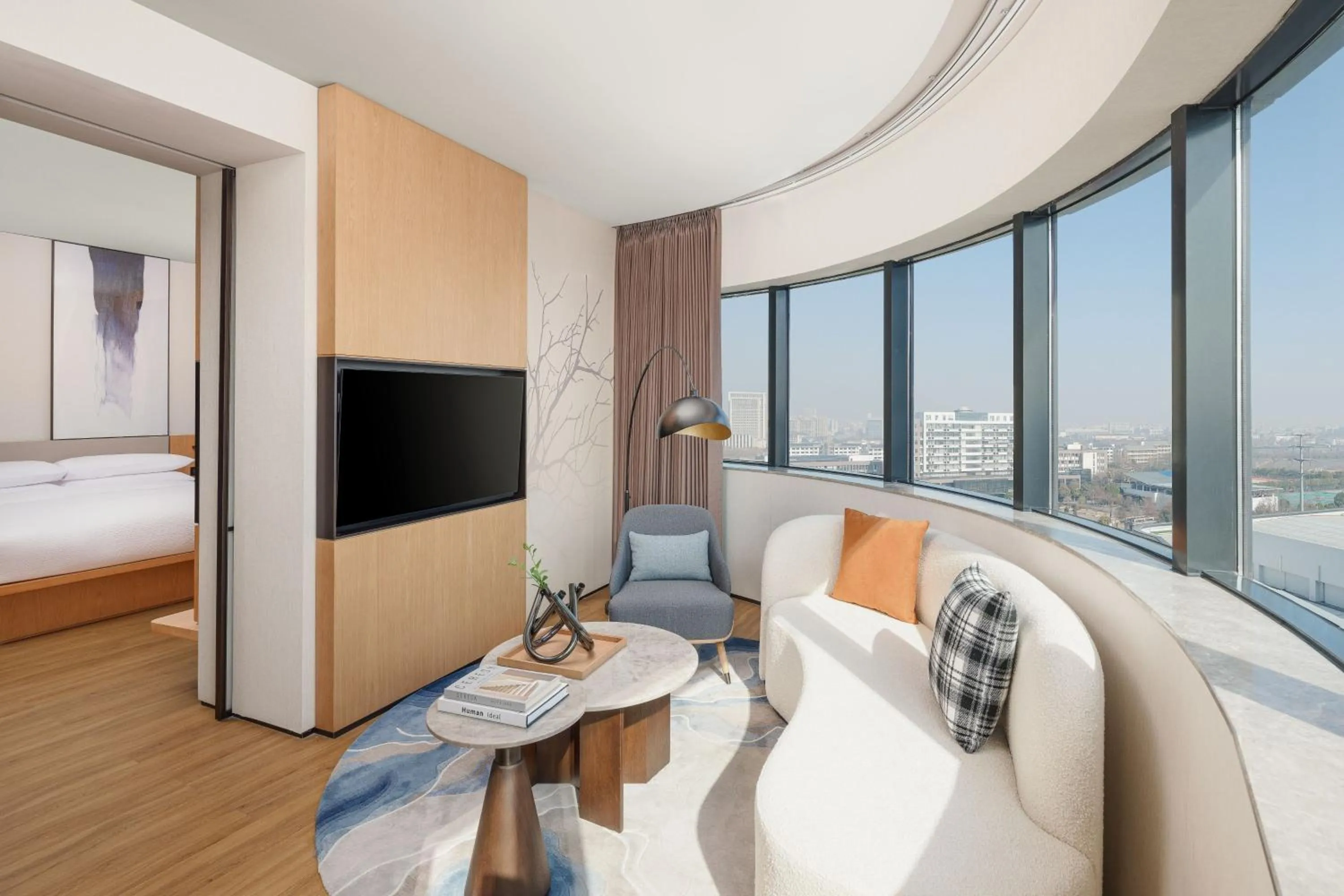 Bedroom, Bed in Fairfield by Marriott Pujiang