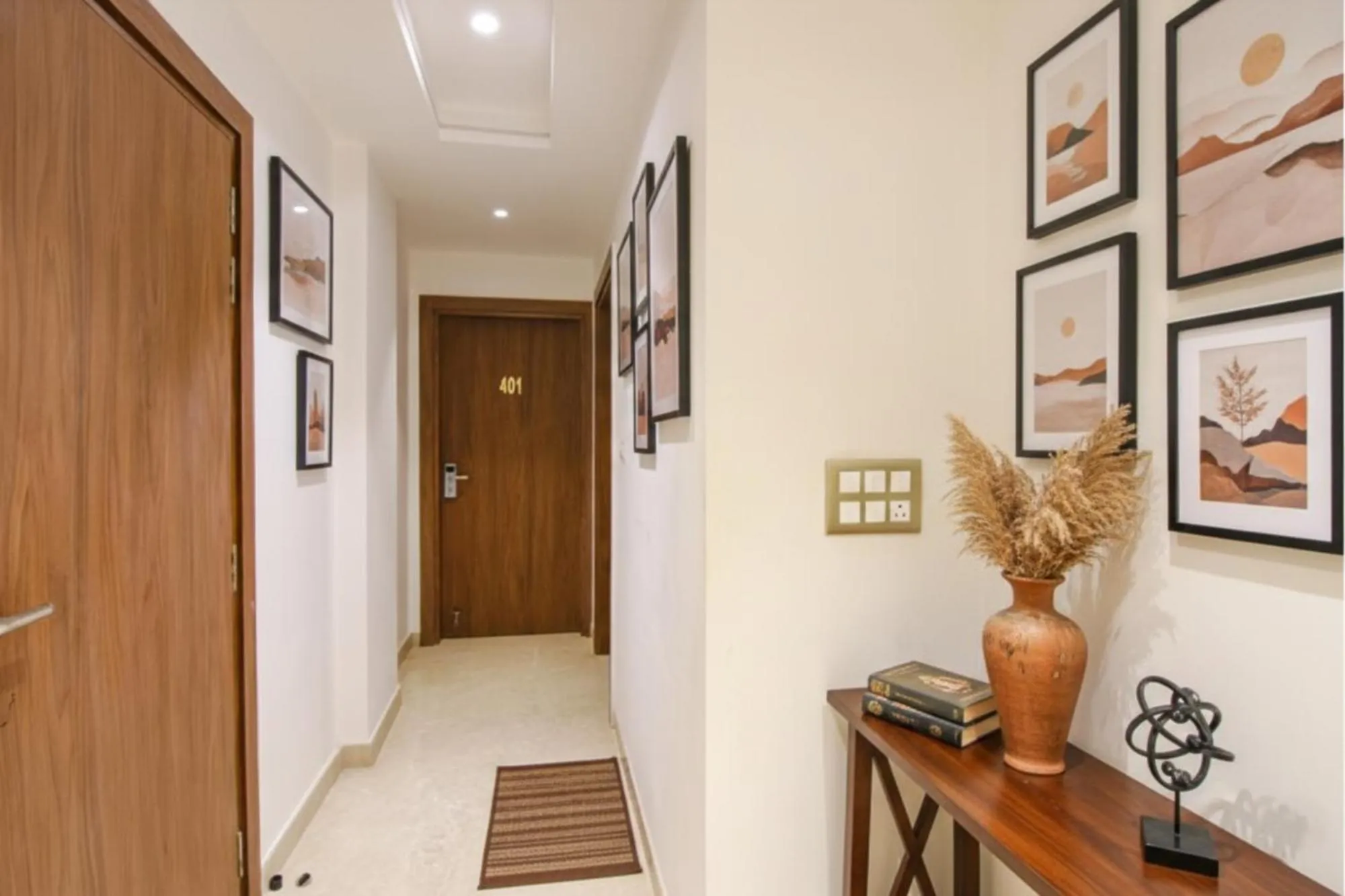 Lobby or reception in FabHotel La Serene BnB