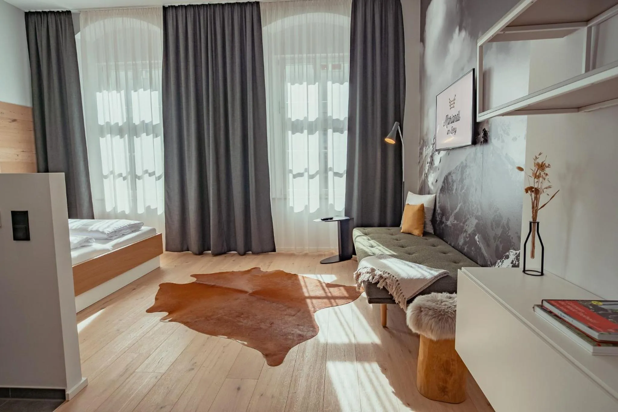 Bedroom, Bed in Mariandl am Berg