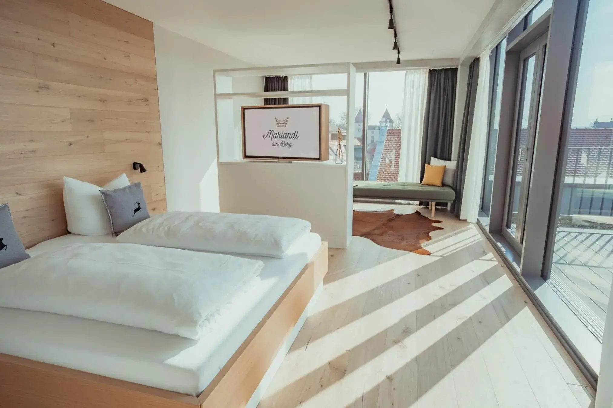 Triple Room with Balcony - single occupancy in Mariandl am Berg Triple Room with Balcony - single occupancy in Mariandl am Berg